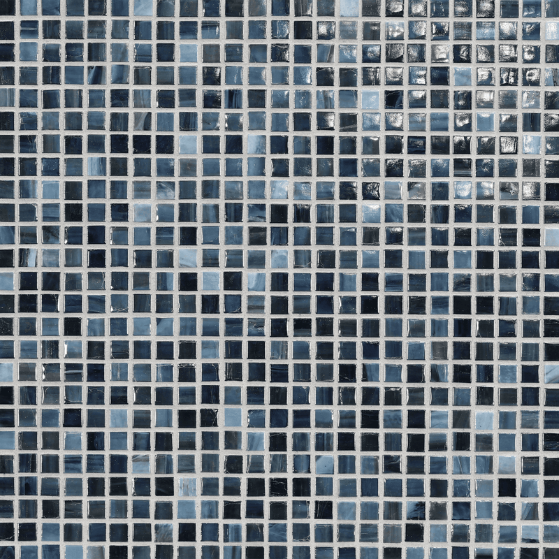 AGATE: Portofino 0.5"x0.5" Straight Stack Field Mosaic (12.52"x12.52" | pearl)