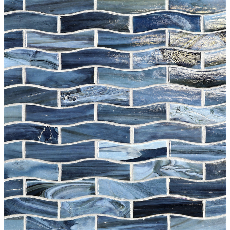 AGATE: Portofino Zing Offset Field Mosaic (9.92"x12.28" | pearl)