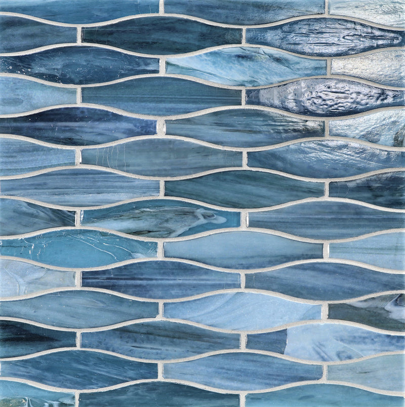 AGATE: Umbria Taiko Offset Field Mosaic (9.77"x12.49" | pearl)