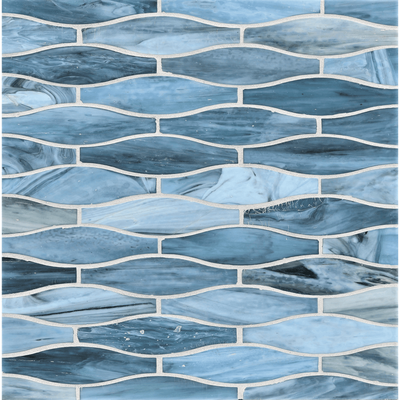AGATE: Umbria Taiko Offset Field Mosaic (9.77"x12.49" | silk)
