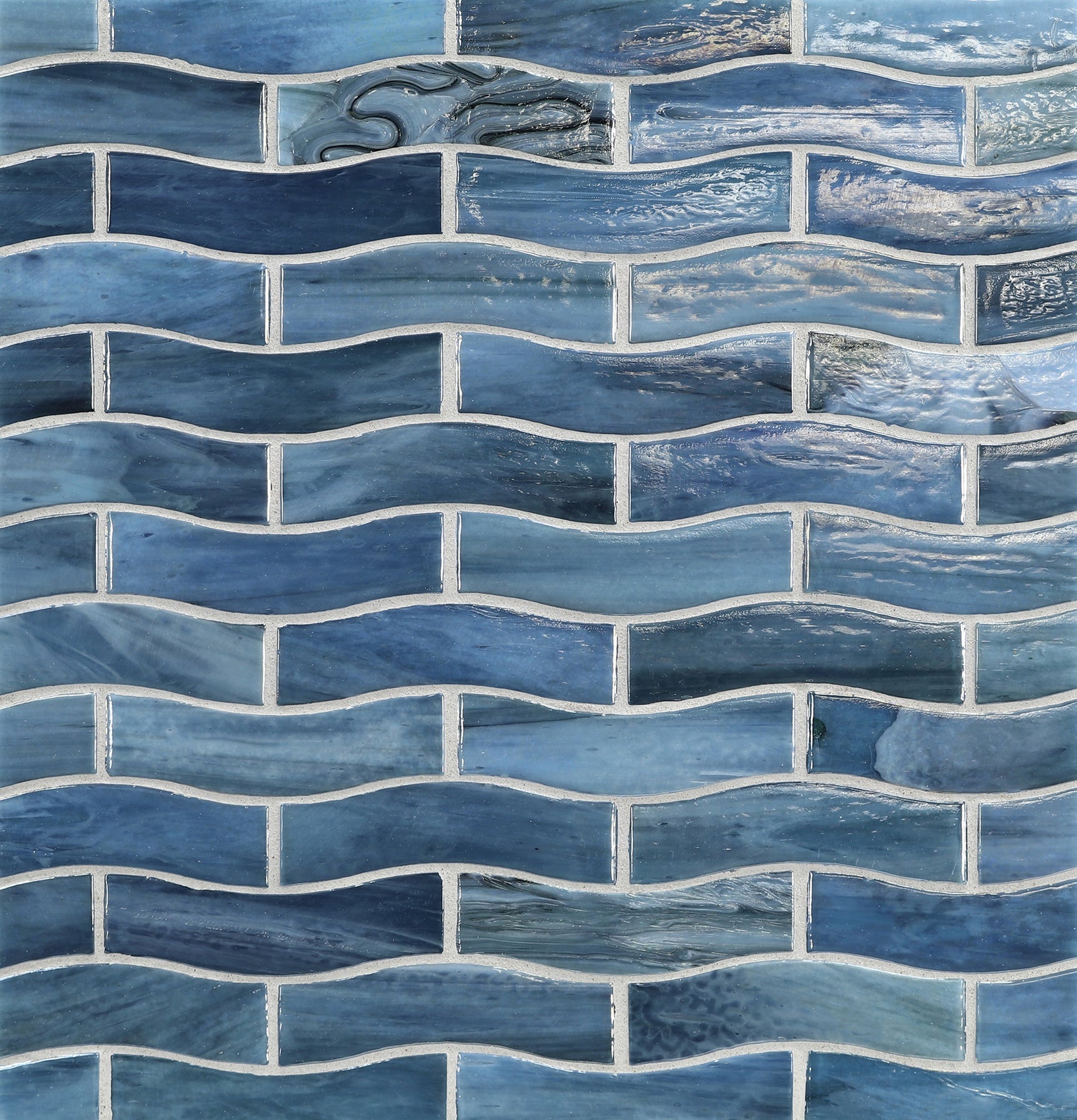 AGATE: Umbria Zing Offset Field Mosaic (9.92"x12.28" | pearl)