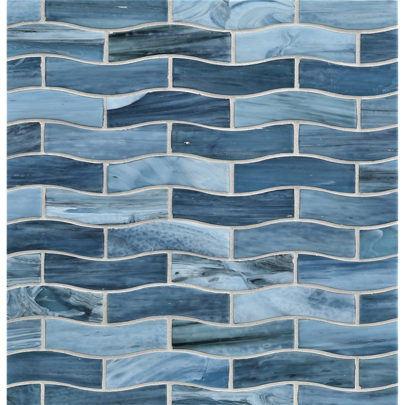 AGATE: Umbria Zing Offset Field Mosaic (9.92"x12.28" | silk)