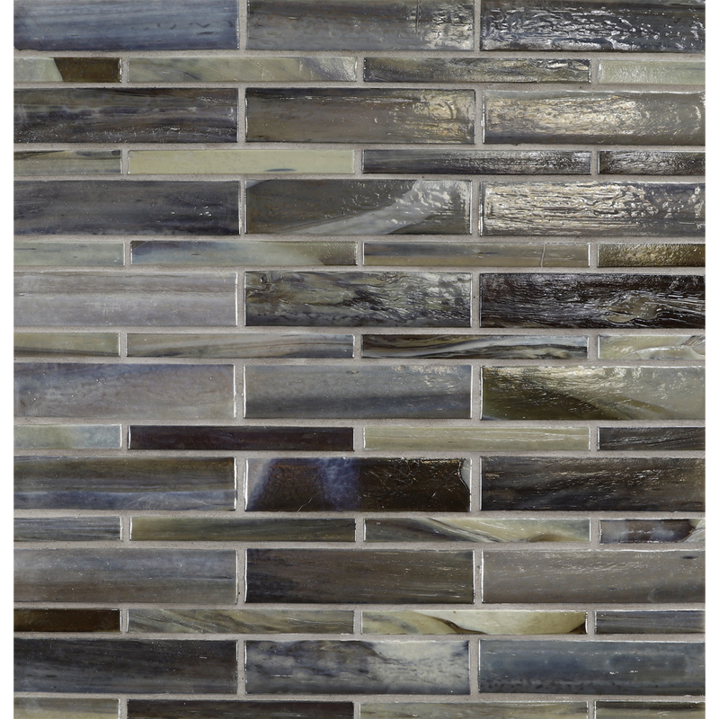 AGATE: Verona Moyou Staggered Joint Field Mosaic (7.94"x12.38" | pearl)