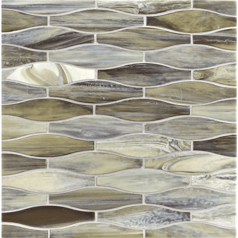 AGATE: Verona Taiko Offset Field Mosaic (9.77"x12.49" | silk)