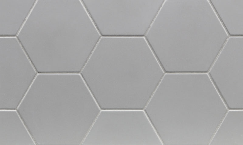 CONTOURS: Grayce Hexagon Field Tile (4" | matte)