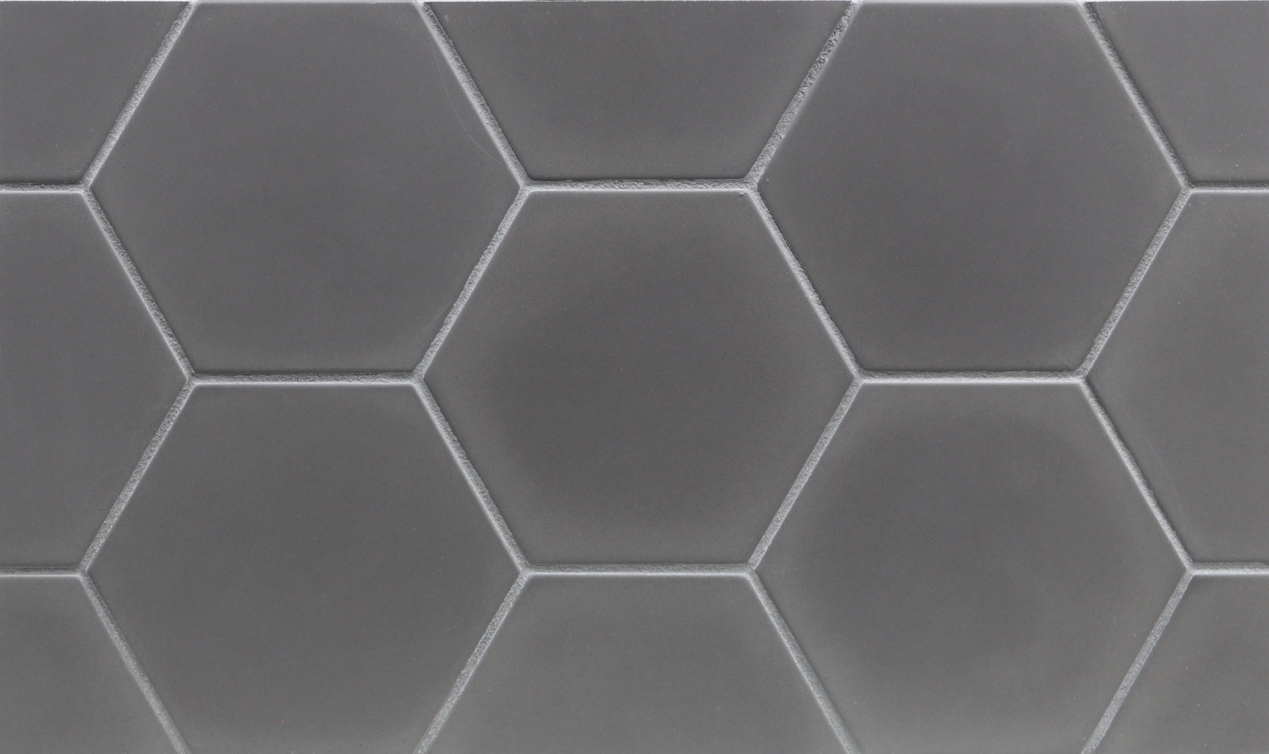 CONTOURS: Stone Mountain Hexagon Field Tile (4" | matte)