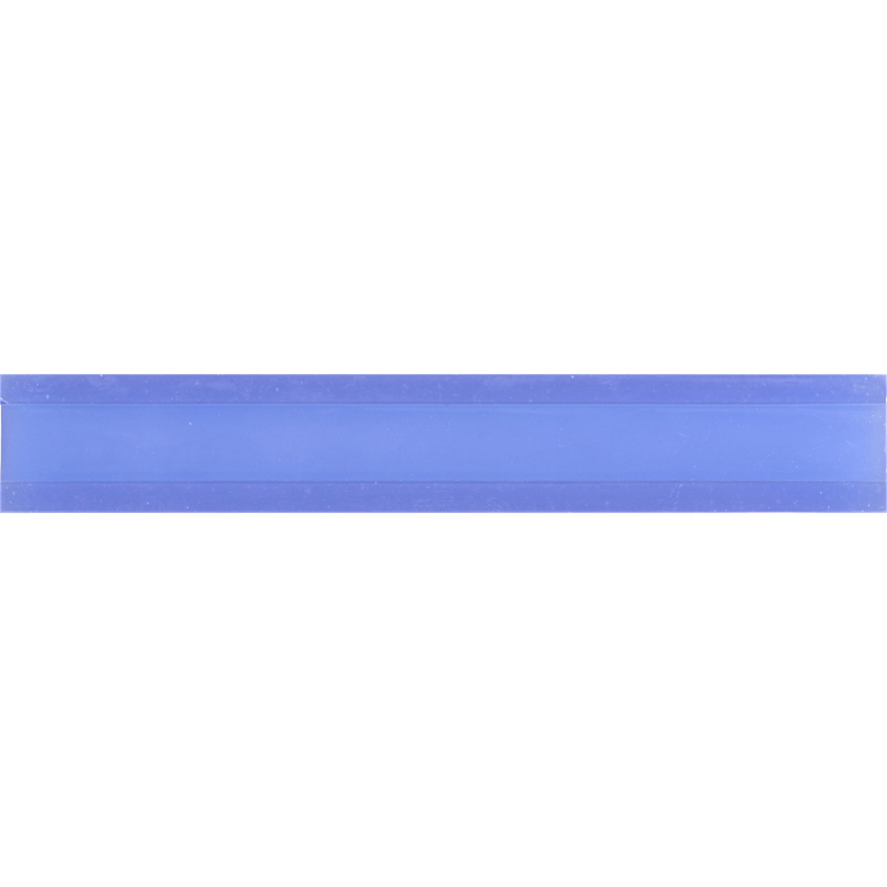 GLASS BARS: Aqua Blue Channel Bar Liner (1 1/4"x7 7/8" | silk)
