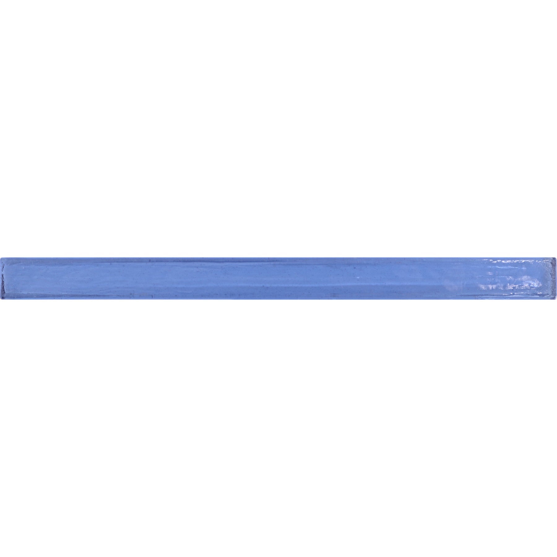 GLASS BARS: Aqua Blue Flat Bar Liner (5/8"x7 7/8" | natural)