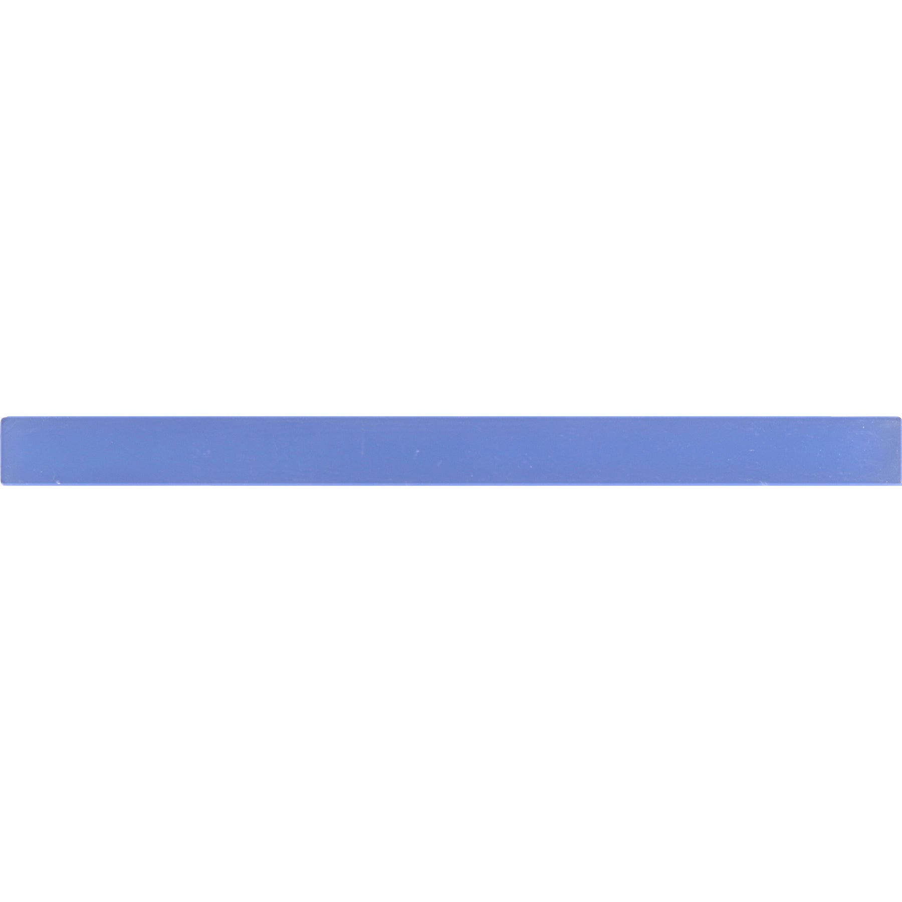 GLASS BARS: Aqua Blue Flat Bar Liner (5/8"x7 7/8" | silk)