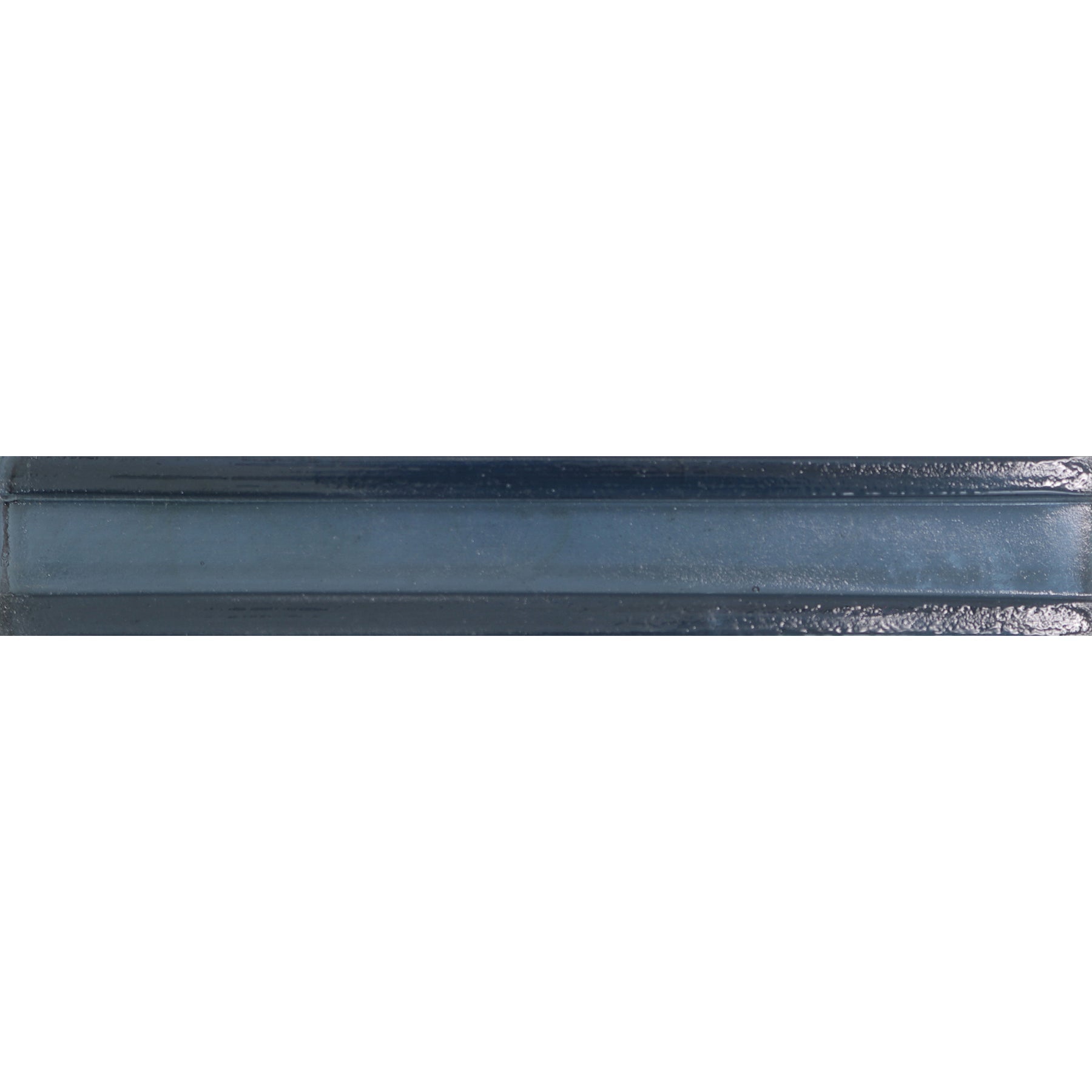 GLASS BARS: Cottage Blue Channel Bar Liner (1 1/4"x7 7/8" | natural)