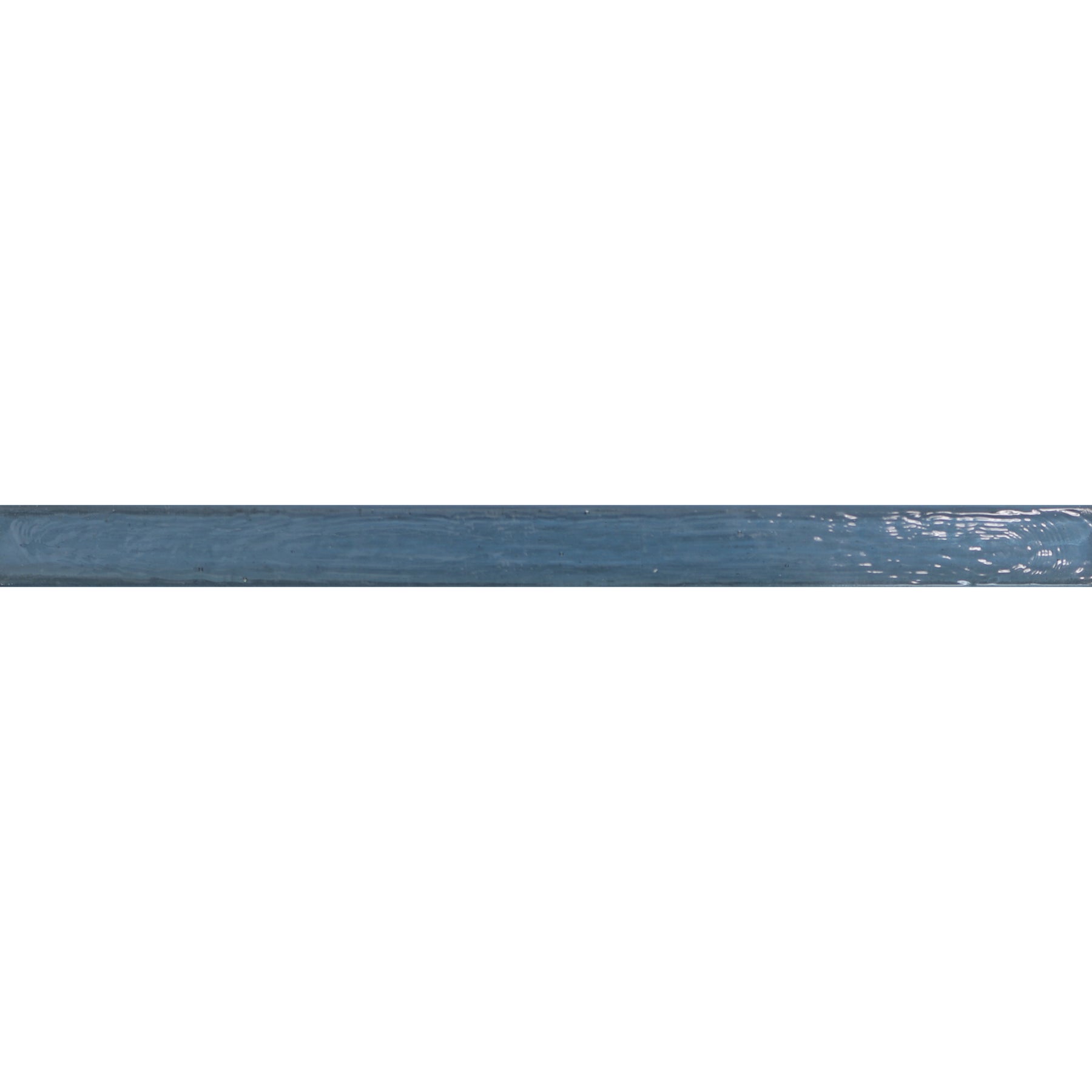 GLASS BARS: Cottage Blue Flat Bar Liner (5/8"x7 7/8" | natural)