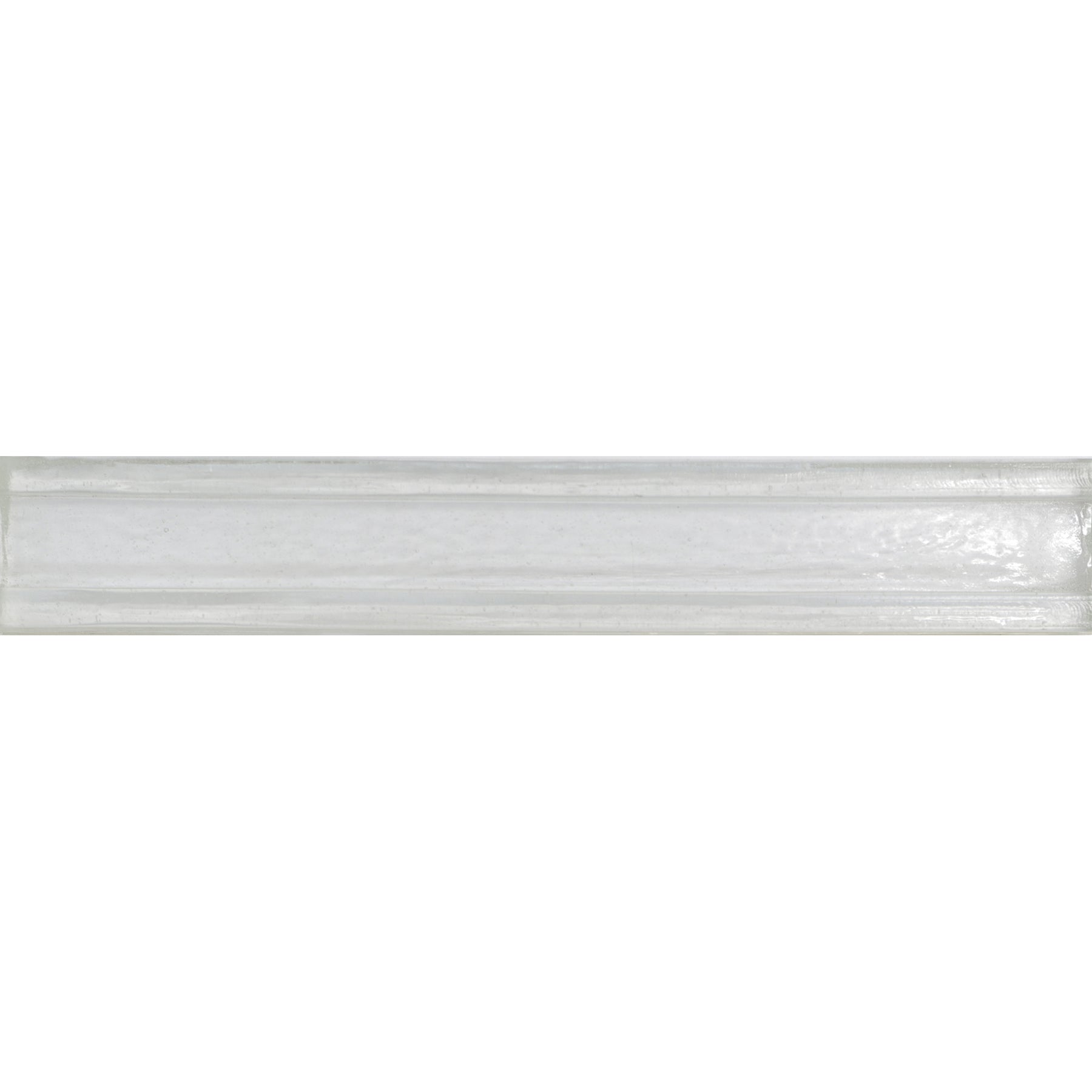 GLASS BARS: Crystal Channel Bar Liner (1 1/4"x7 7/8" | natural)