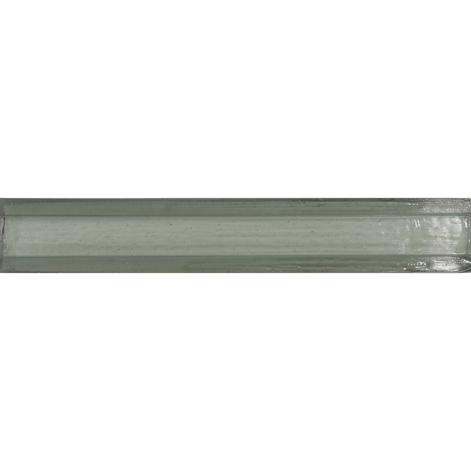 GLASS BARS: Silver Channel Bar Liner (1 1/4"x7 7/8" | natural)