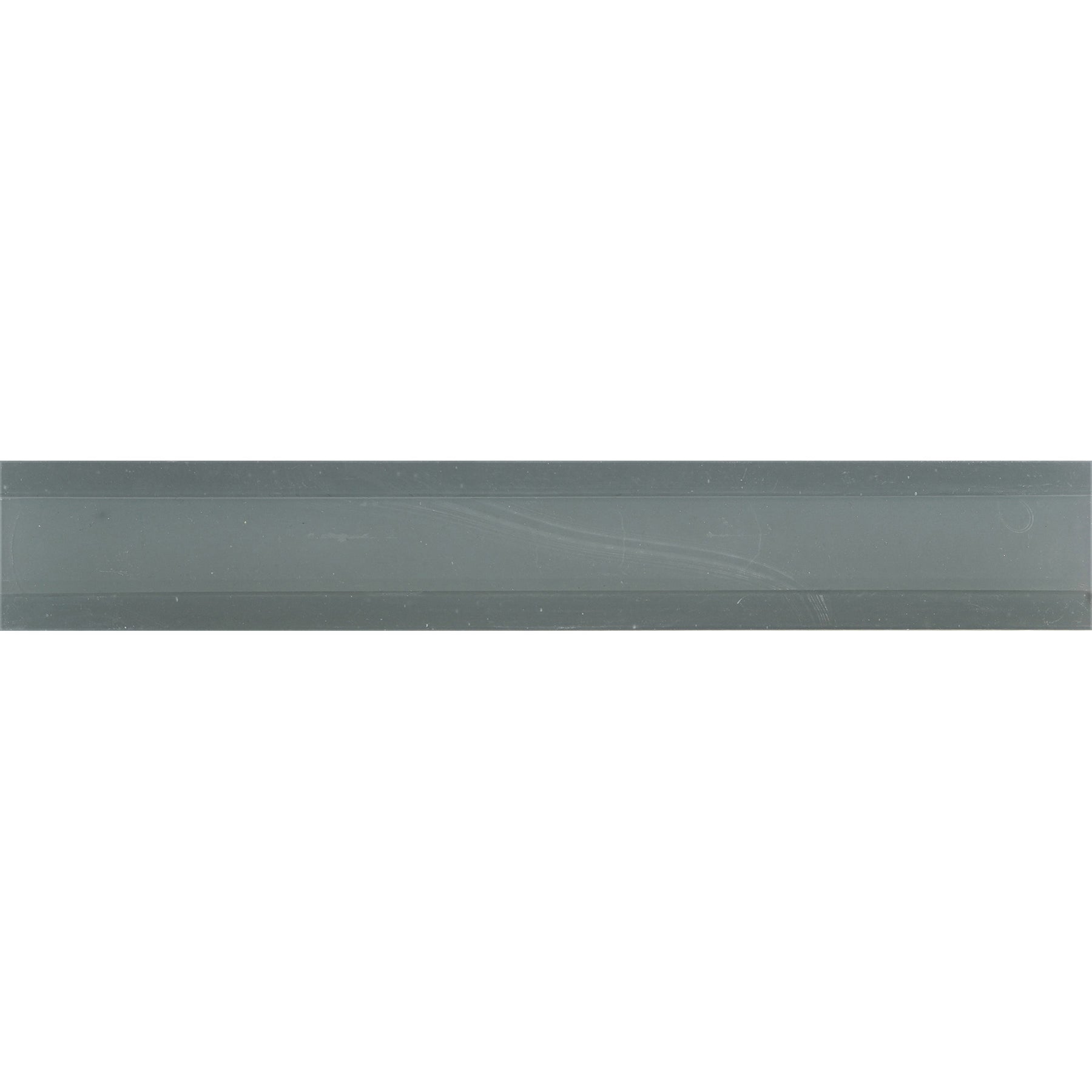 GLASS BARS: Silver Channel Bar Liner (1 1/4"x7 7/8" | silk)