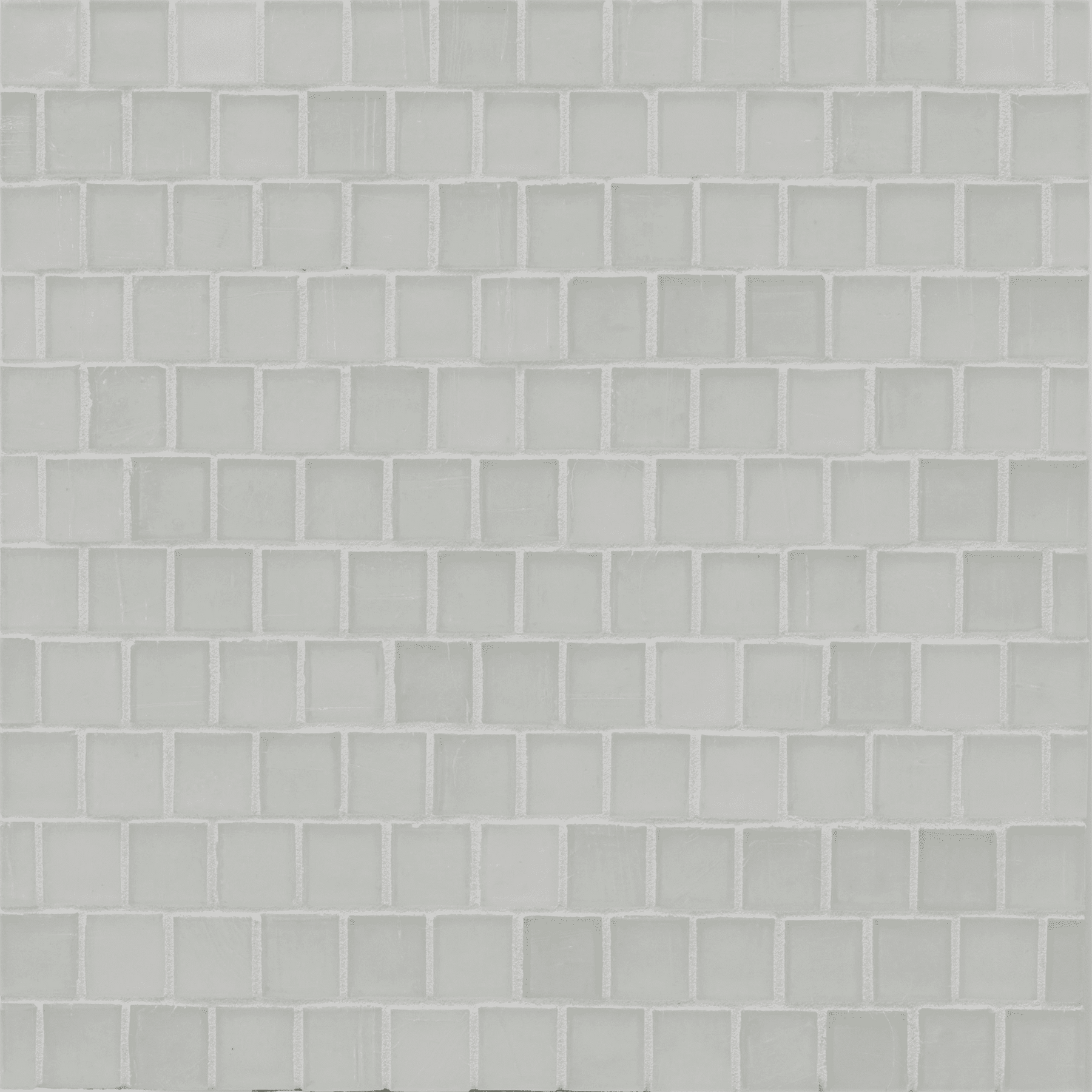HAISEN: Albicant 1"x1" Staggered Joint Field Mosaic (12.46"x12.40" | silk)