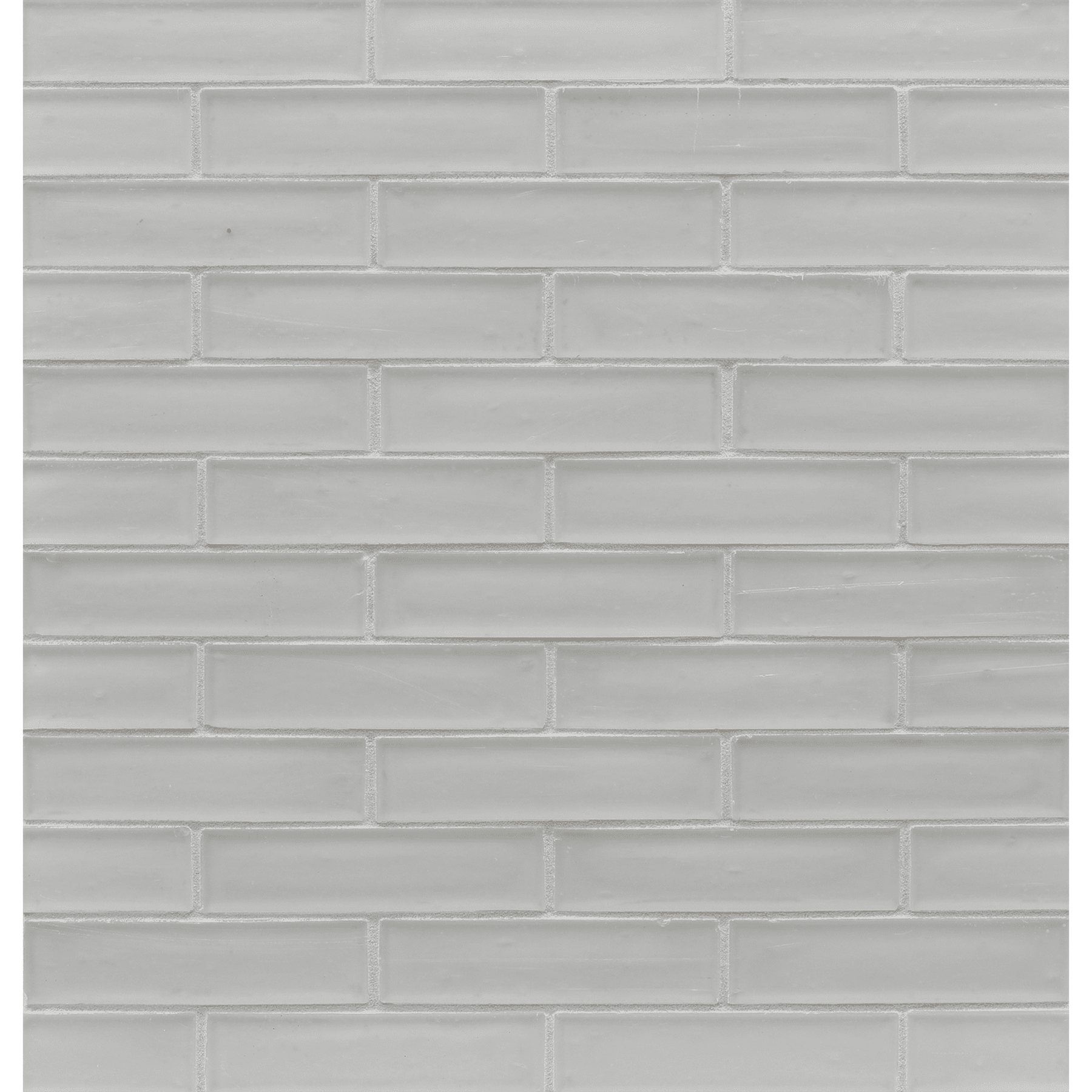 HAISEN: Albicant 1"x4" Staggered Joint Field Mosaic (9.92"x12.41" | silk)