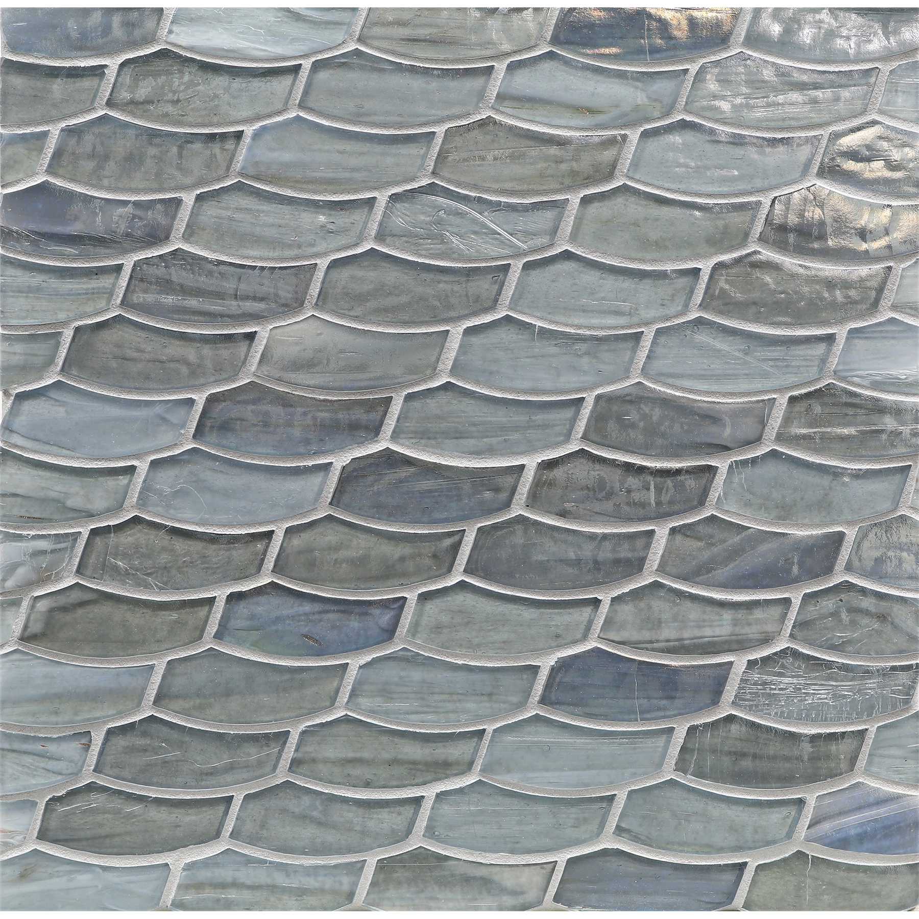 JAW: Aero Feather Offset Field Mosaic (9.92"x10.24" | pearl)