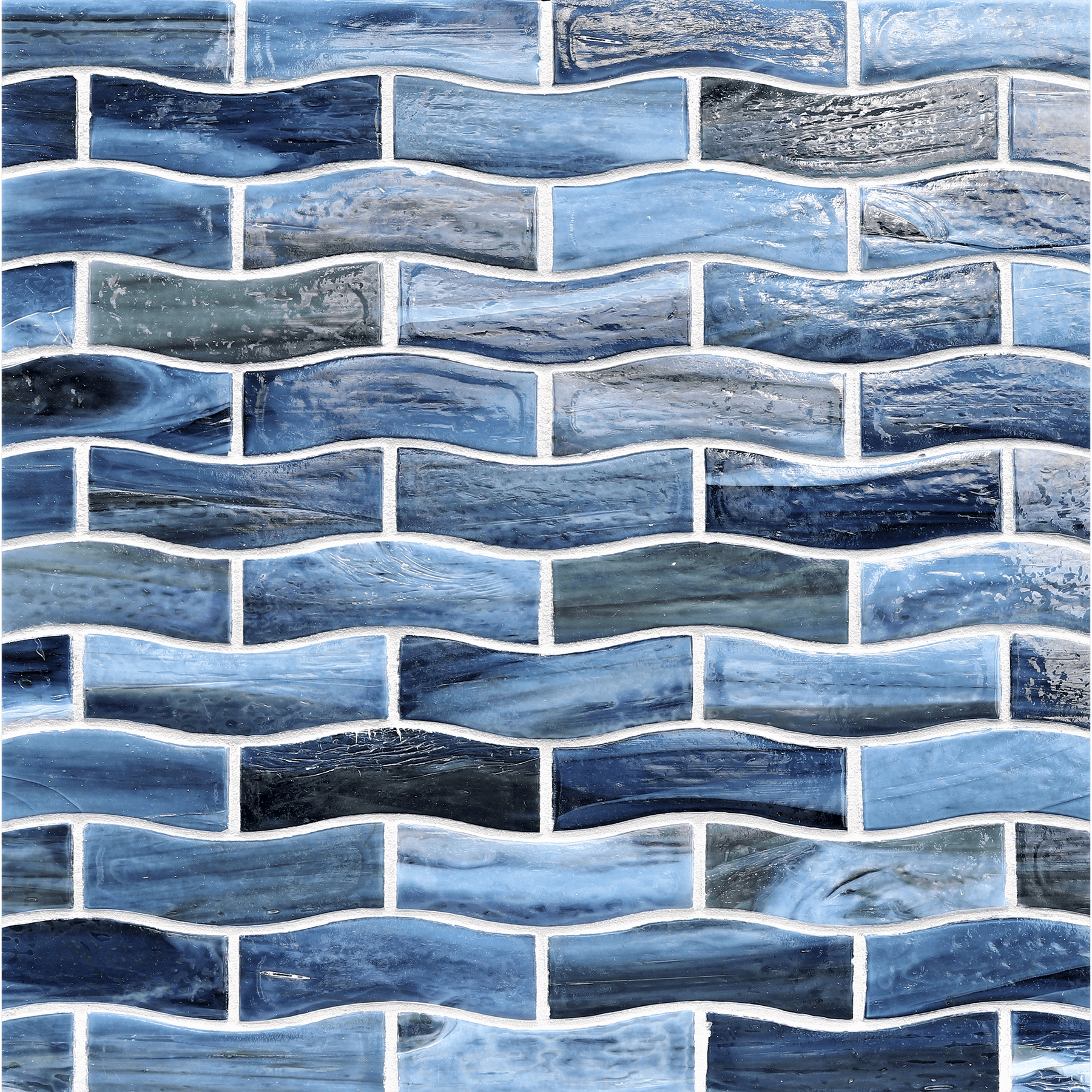 JAW: Portofino Zing Offset Field Mosaic (9.96"x12.13" | pearl)