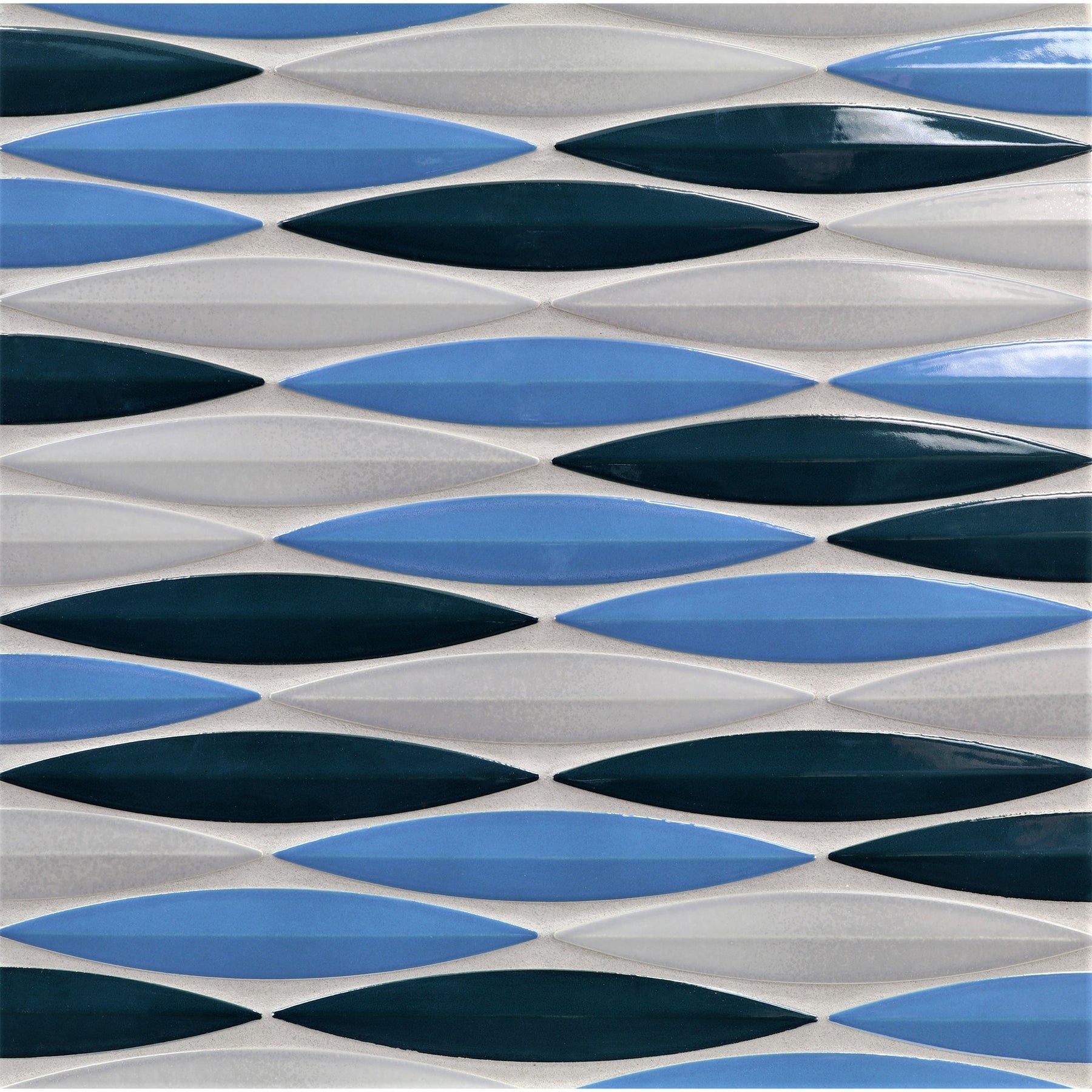 KANU: Maritime Keel Offset Field Mosaic (9.51"x11.02" | glossy)
