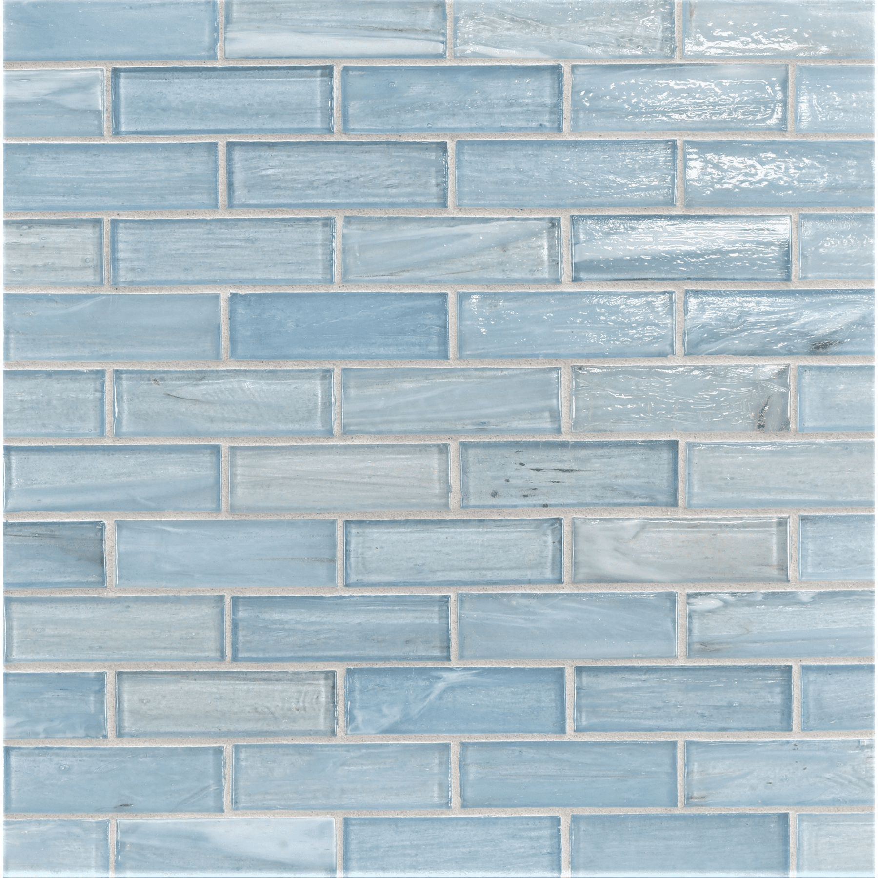 LAPIS: Aerial 1"x3" Staggered Joint Field Mosaic (9.46"x12.49" | natural)