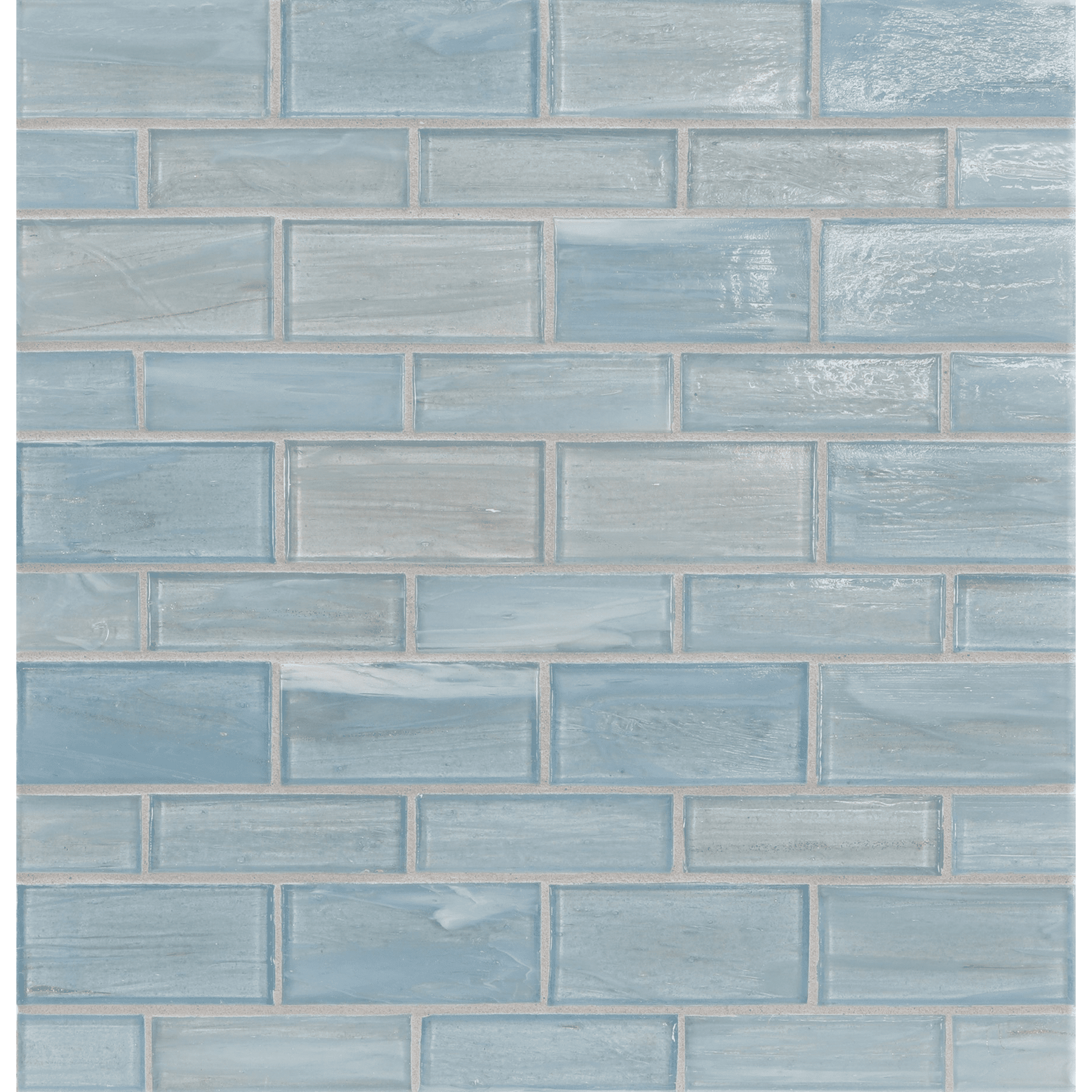 LAPIS: Aerial Mingle Staggered Joint Field Mosaic (9.46"x13.00" | natural)