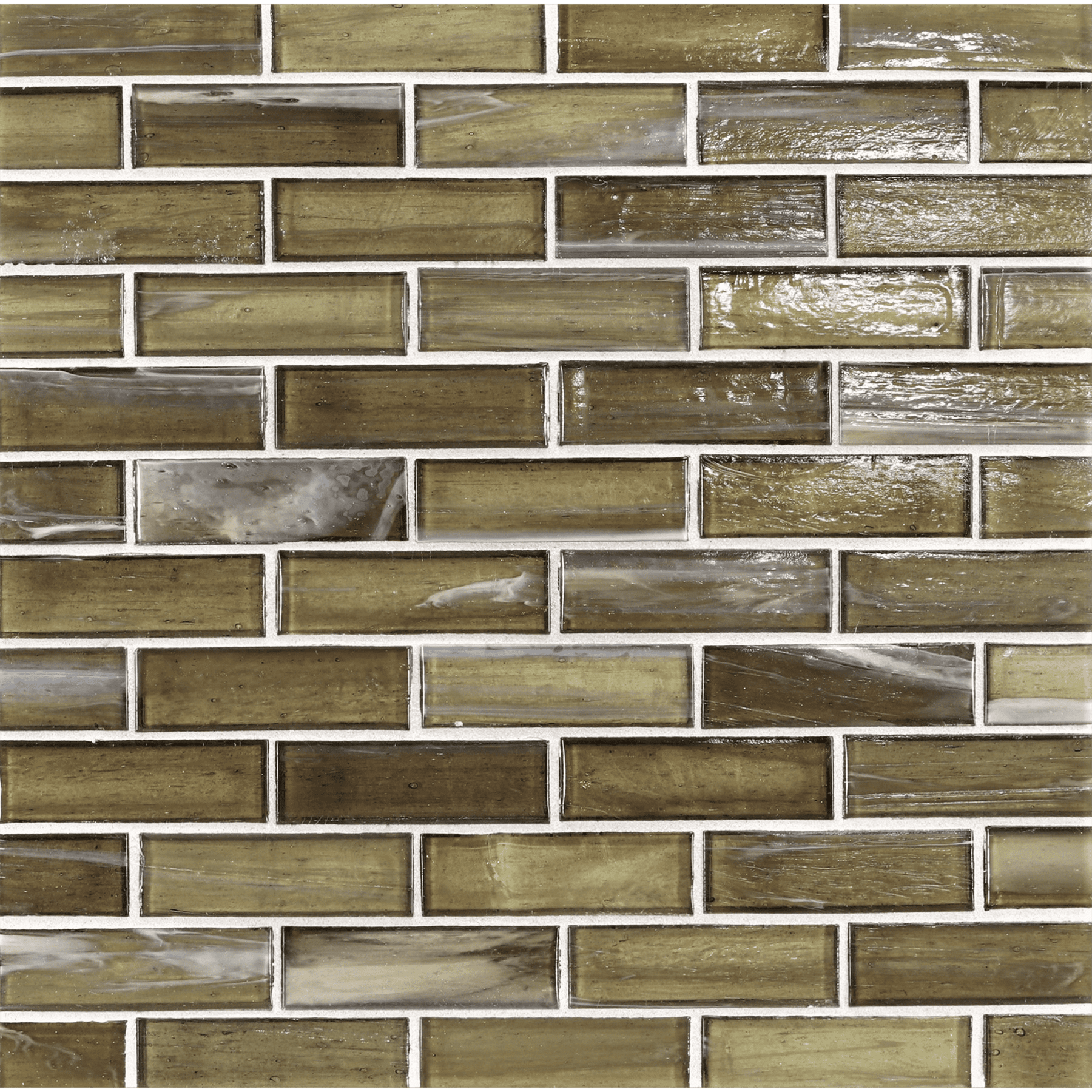 LAPIS: Chestnut 1"x3" Staggered Joint Field Mosaic (9.46"x12.49" | natural)