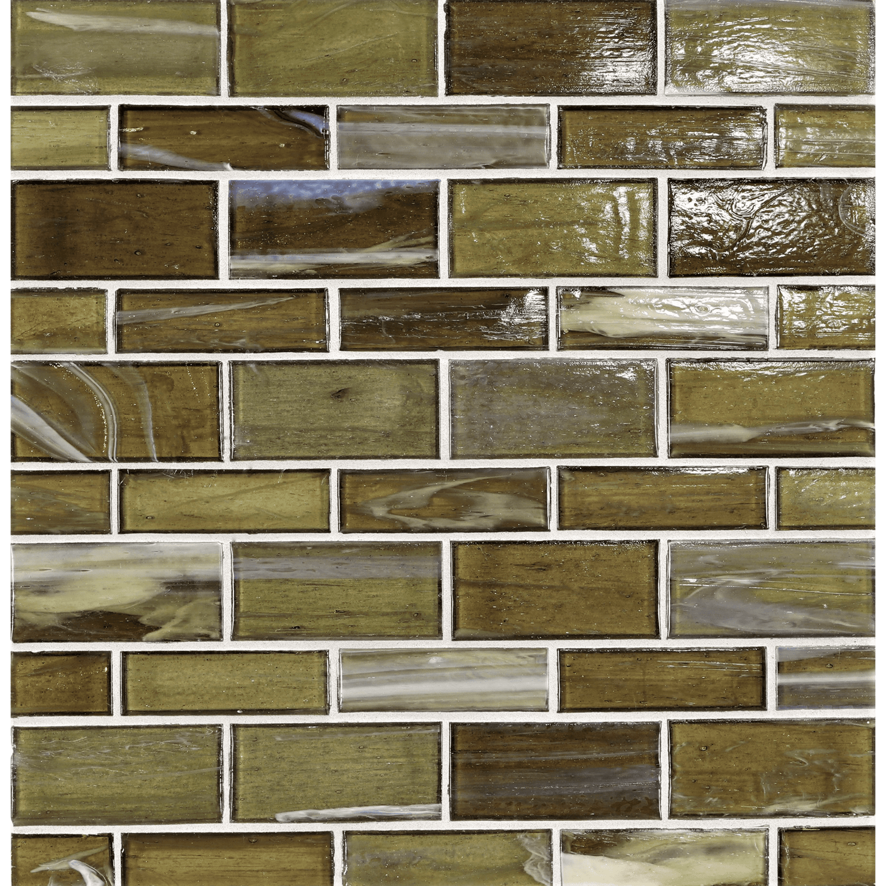 LAPIS: Chestnut Mingle Staggered Joint Field Mosaic (9.46"x13.00" | natural)