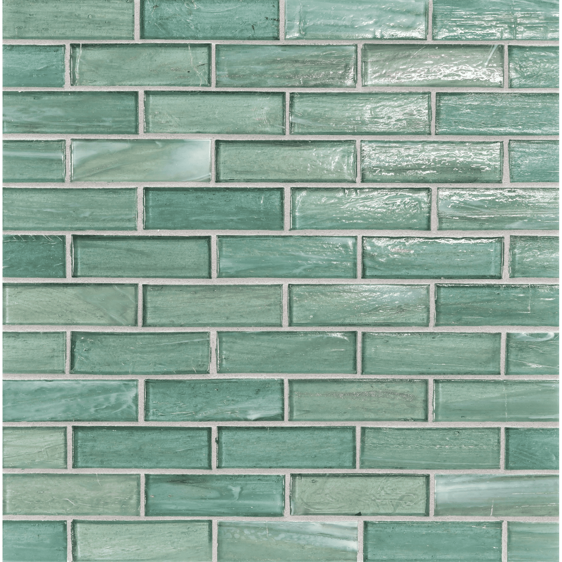 LAPIS: Everglades 1"x3" Staggered Joint Field Mosaic (9.46"x12.49" | natural)
