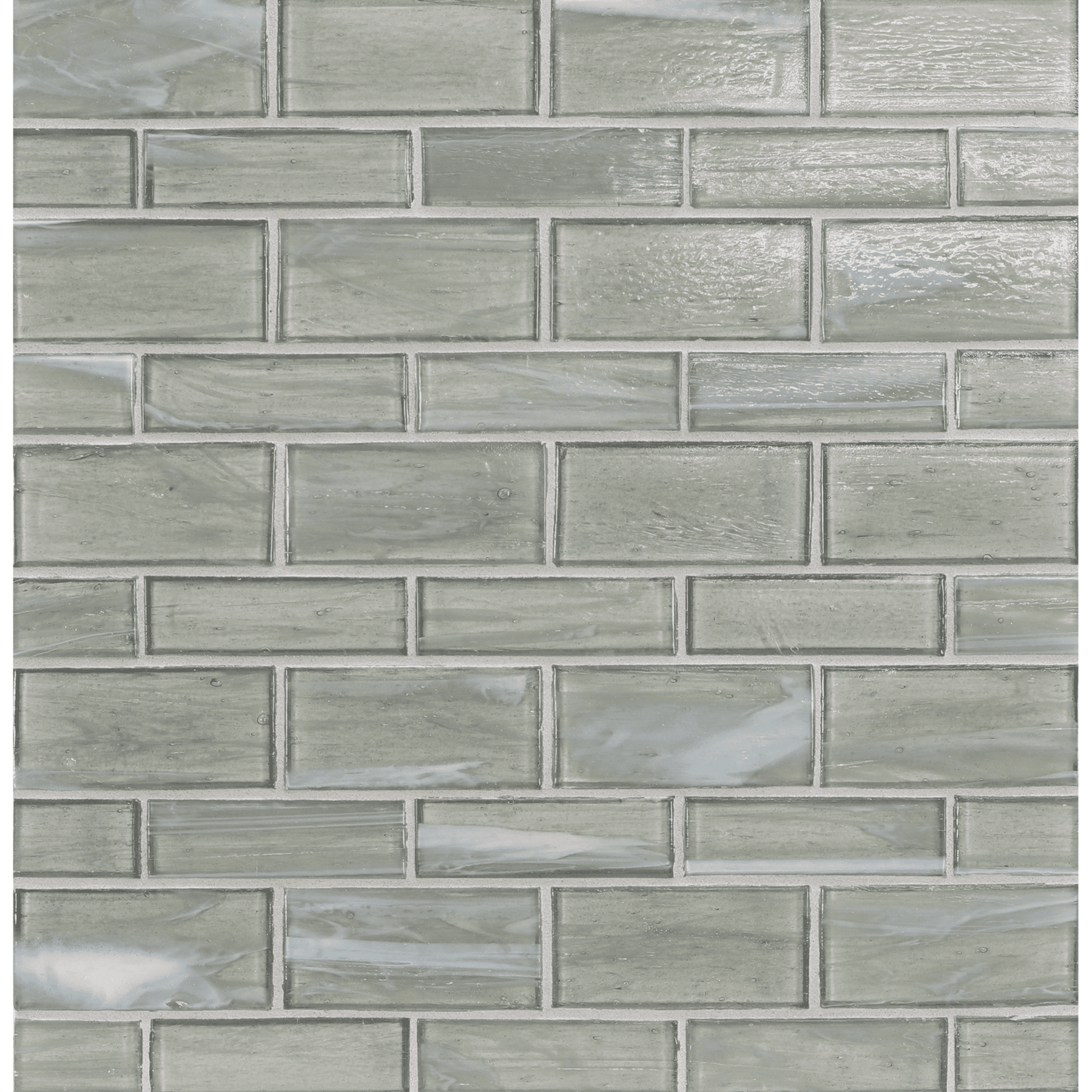 LAPIS: Whisper Mingle Staggered Joint Field Mosaic (9.46"x13.00" | natural)