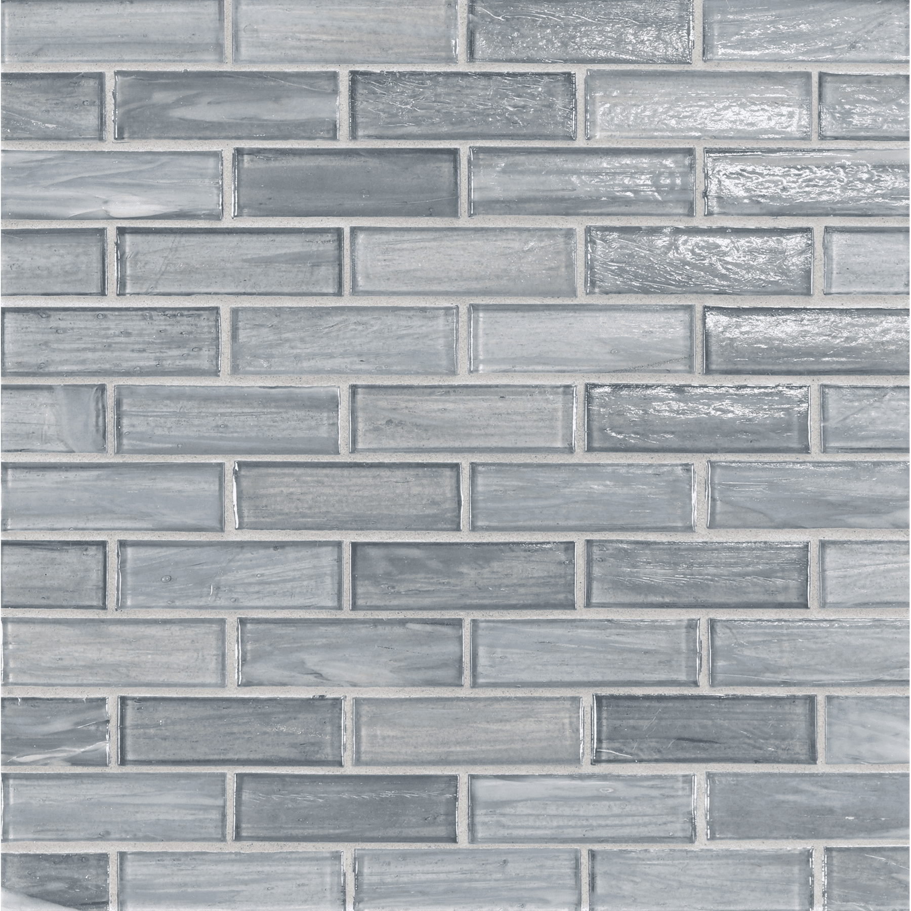 LAPIS: Zenith 1"x3" Staggered Joint Field Mosaic (9.46"x12.49" | pearl)