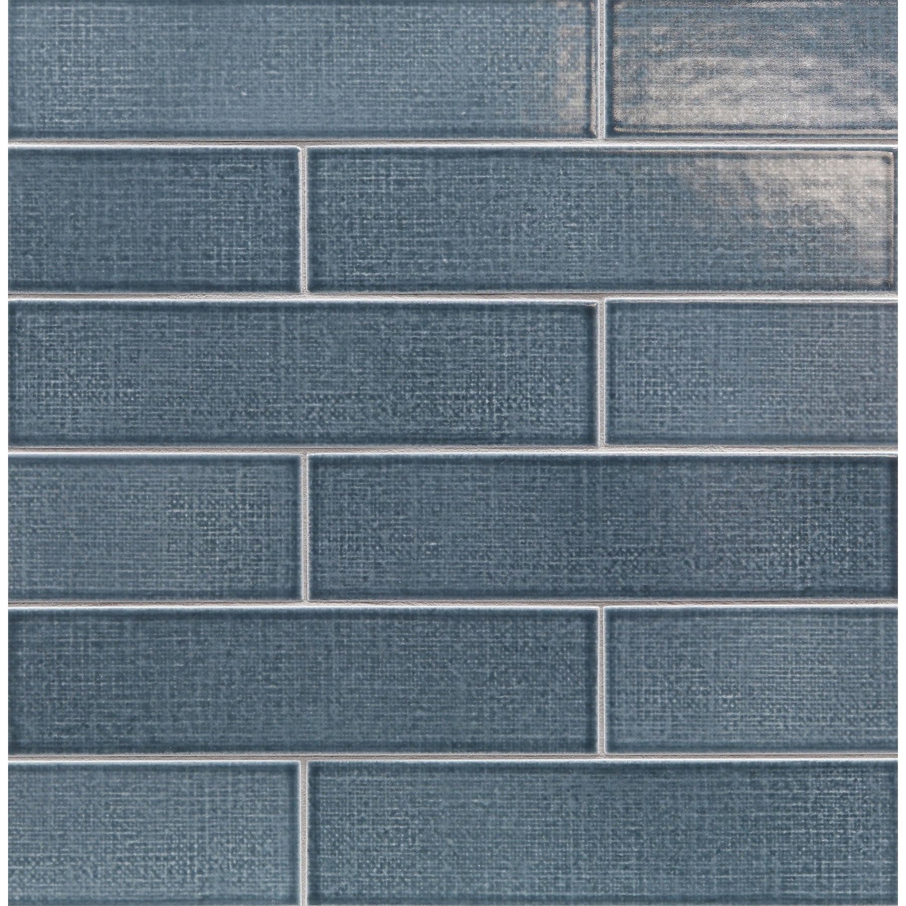 LINEN: Denim Rectangle Field Tile (21/2"x91/2" | semi glossy)