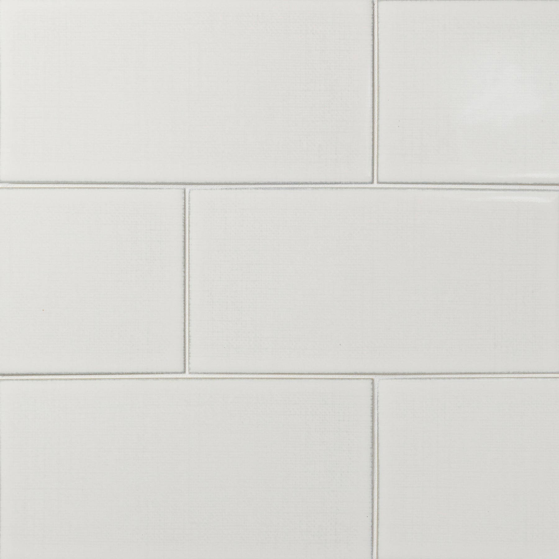 LINEN: Summer White Rectangle Field Tile (4 3/4"x9 1/2" | semi glossy)