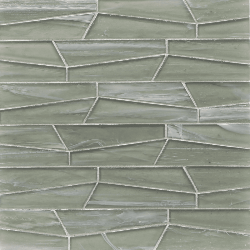 LUCE: Aurora Fin Offset Field Mosaic (10.05"x12.04" | silk)