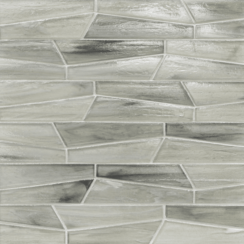 LUCE: Elevation Fin Offset Field Mosaic (10.05"x12.04" | pearl)