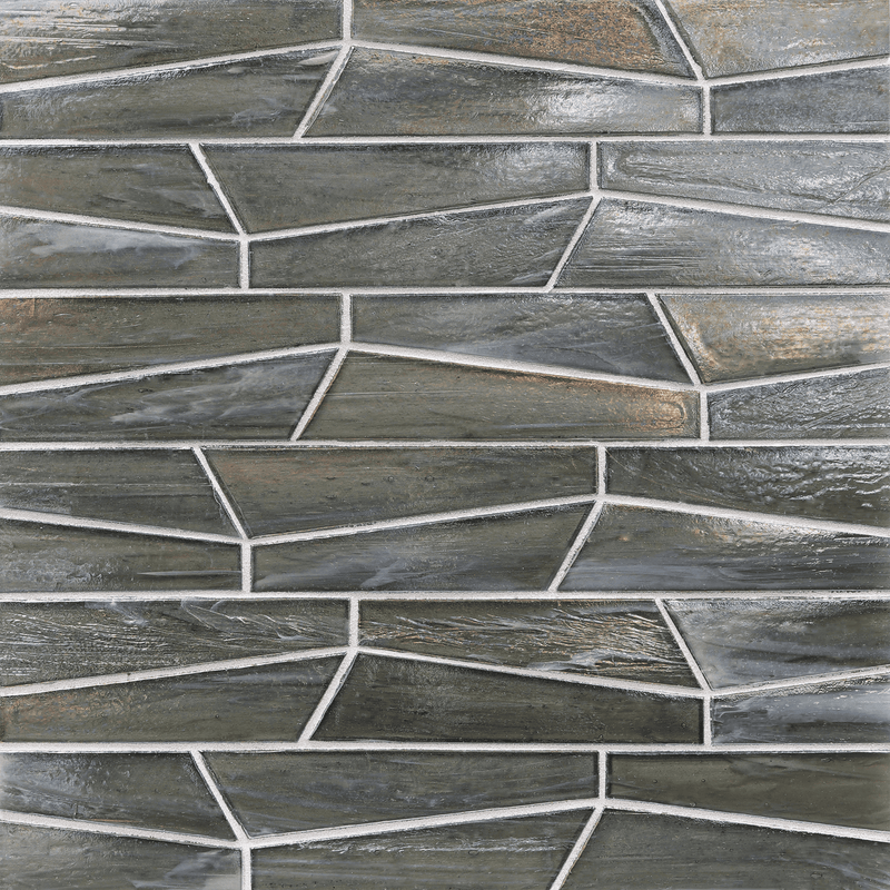 LUCE: Mettle Fin Offset Field Mosaic (10.05"x12.04" | pearl)