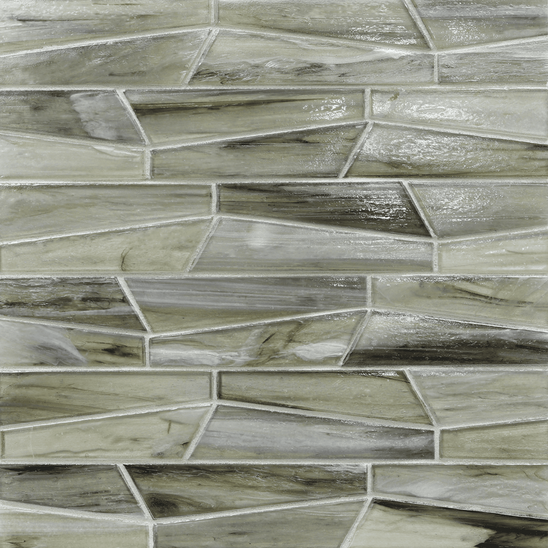 LUCE: Sugar Cake Fin Offset Field Mosaic (10.05"x12.04" | pearl)