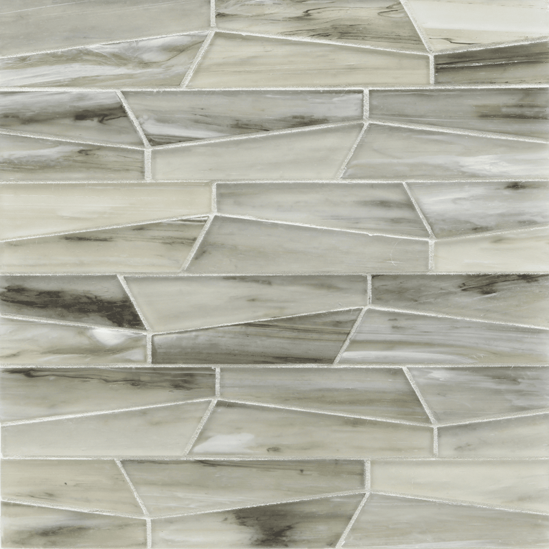 LUCE: Sugar Cake Fin Offset Field Mosaic (10.05"x12.04" | silk)