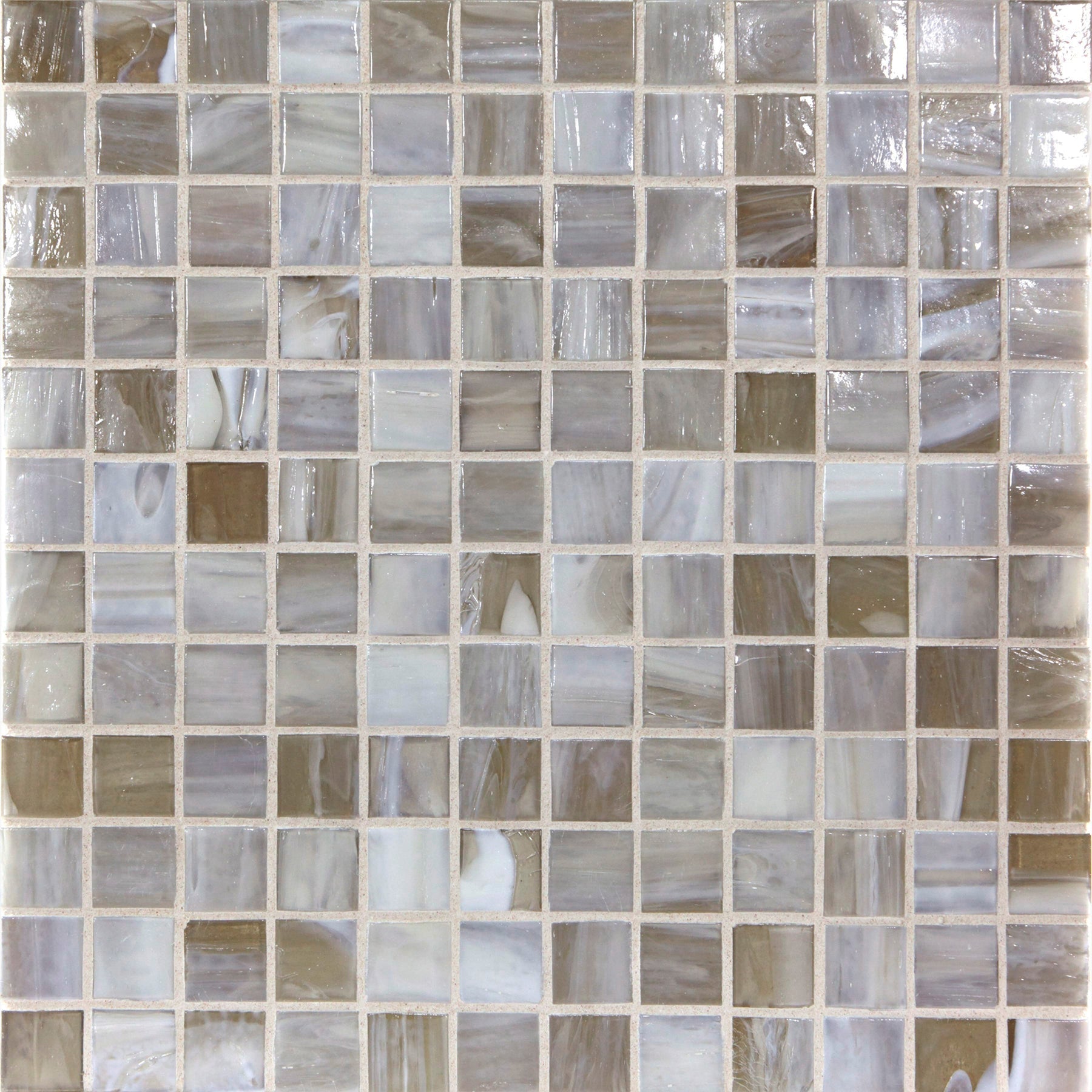 SHIBUI: Buff 1"x1" Straight Stack Field Mosaic (12.51"x12.51" | natural)