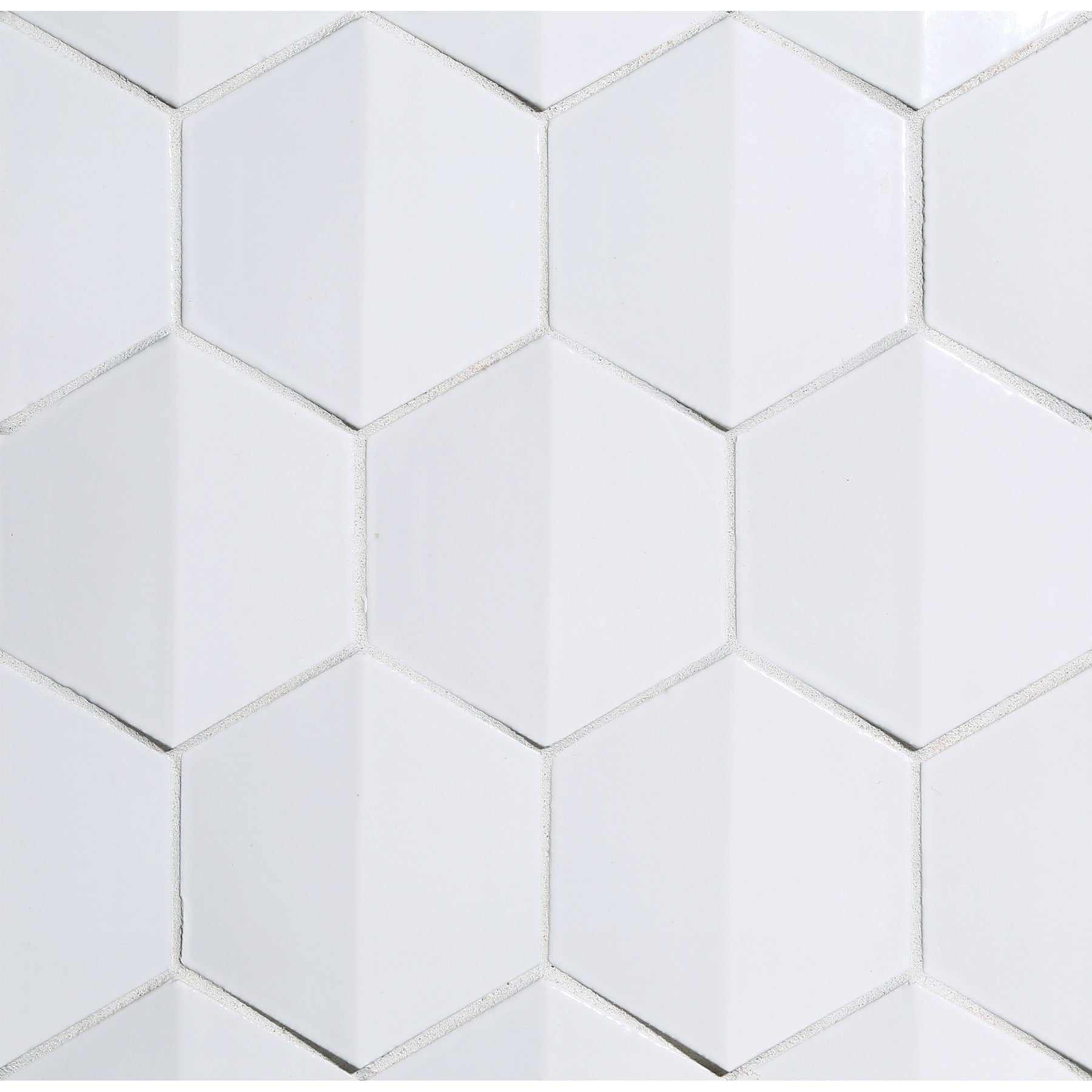 SHINJU: Kumamoto Crest Hexagonal Field Mosaic (10.13"x11.74" | semi glossy)