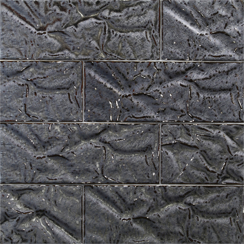 SHINJU MIRAI: Cape Pearl Paper Rectangle Field Tile (3 1/2"x9 1/2" | glossy)
