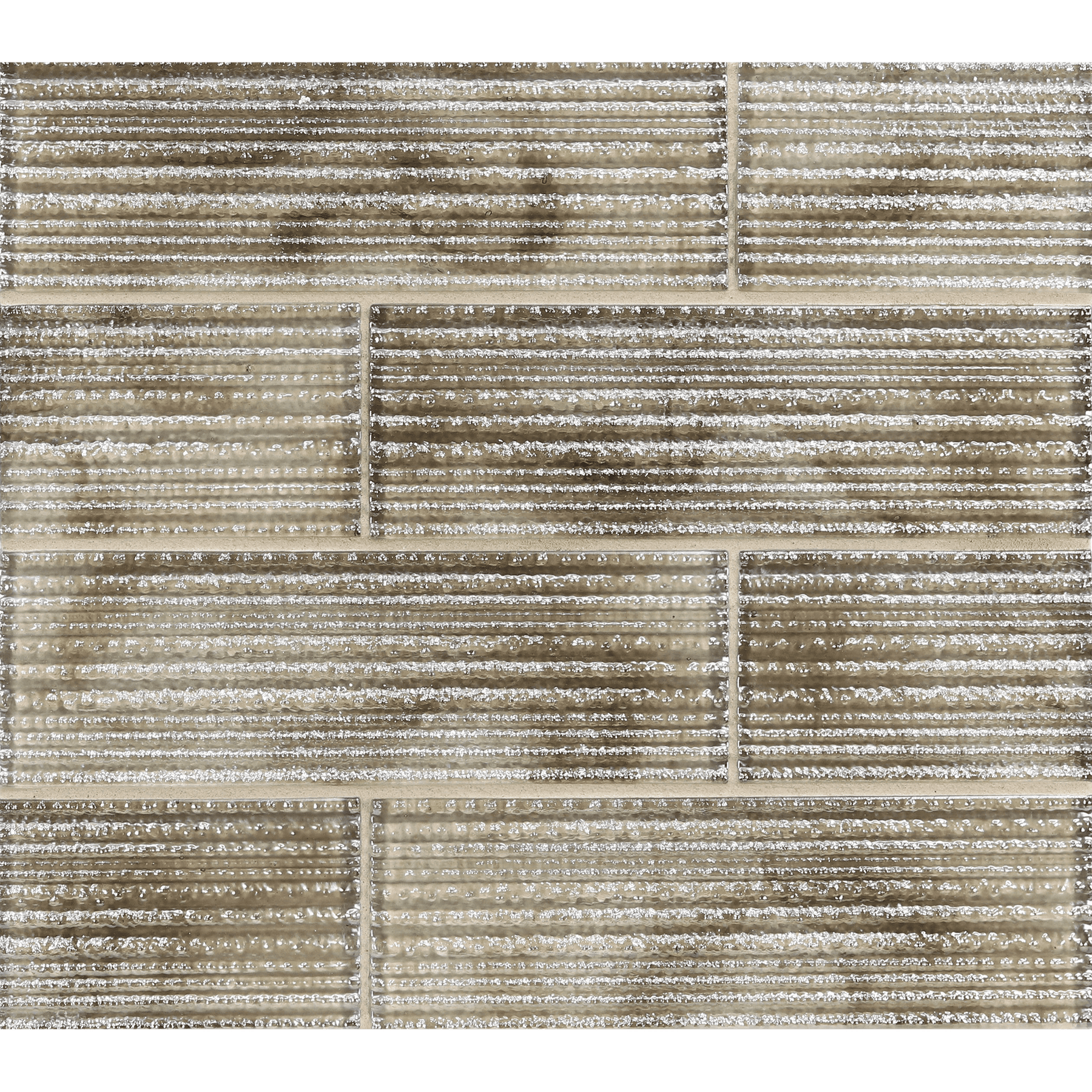 SONARE: Champagne Sonic Rectangle Field Tile (3"x9" | pearl)