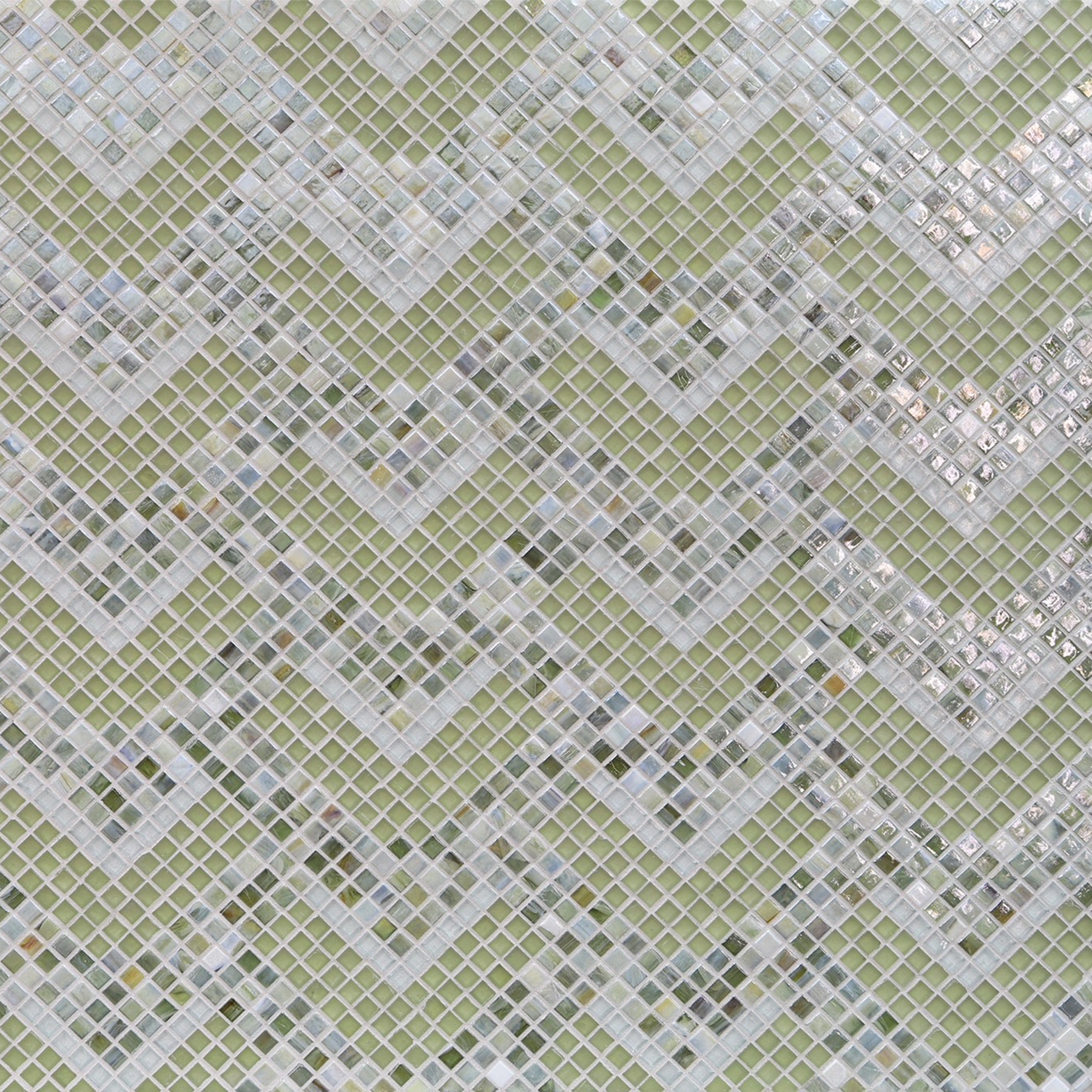 TEXTILE: Anise Normandie Straight Stack Field Mosaic (5.99"x9.89" | mixed)