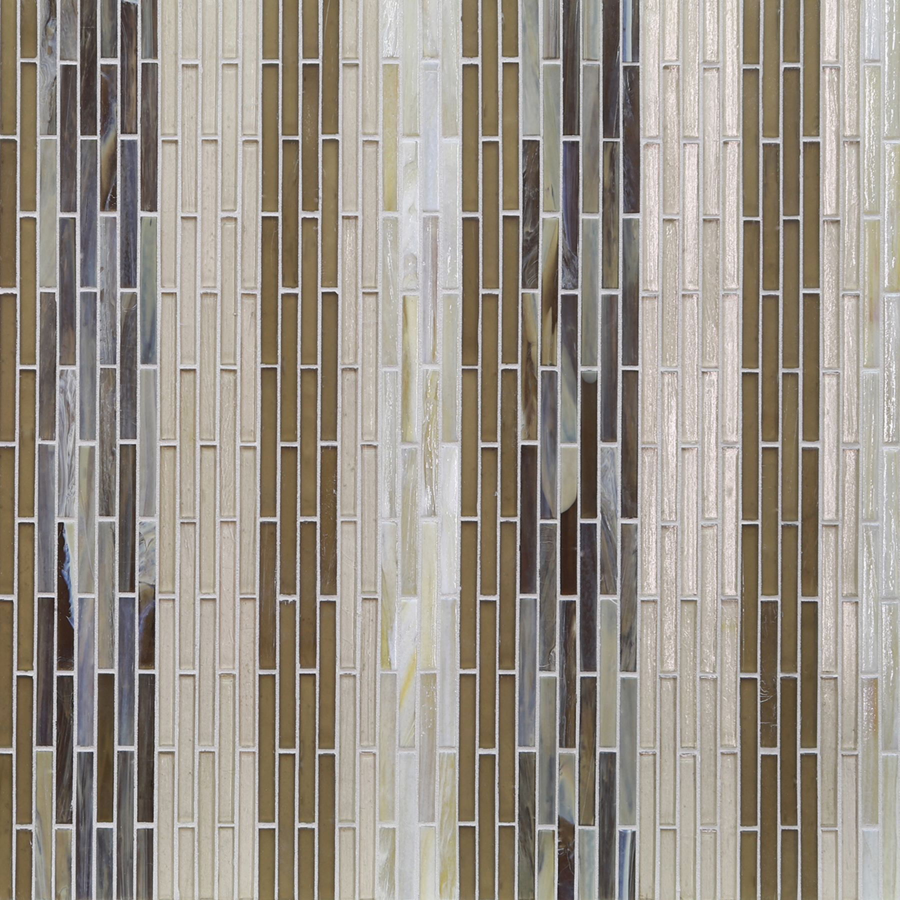 TEXTILE: Mica Imberline Staggered Joint Field Mosaic (7.88"x12.10" | mixed)