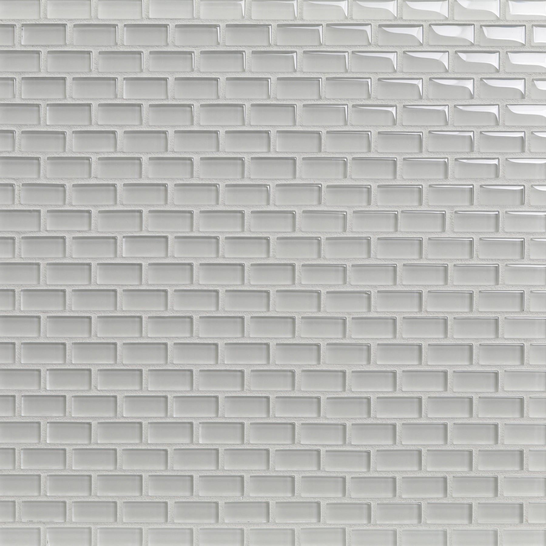 TOMEI: Canvas 0.5"x1" Staggered Joint Field Mosaic (11.6"x11.5" | natural)