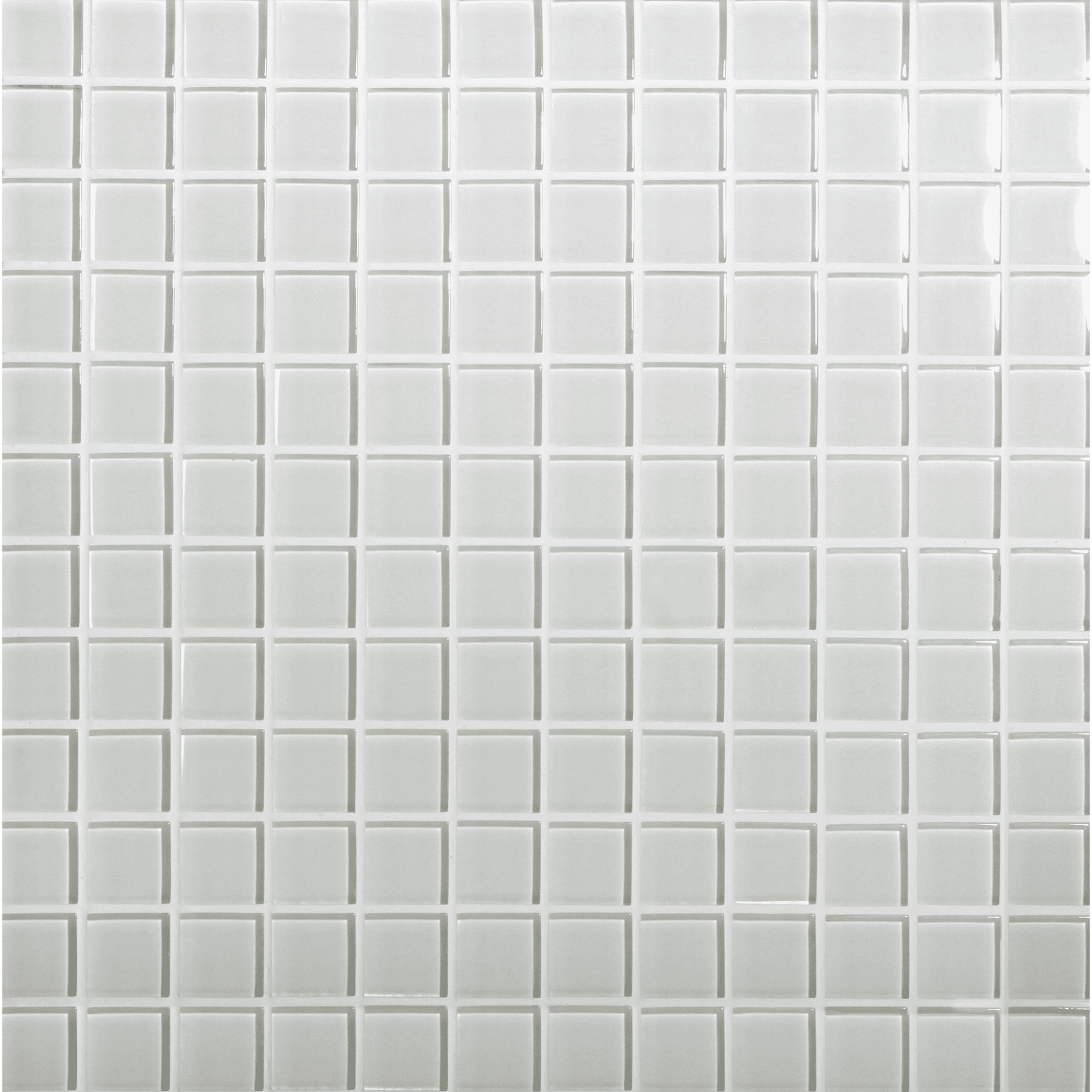 TOMEI: Canvas 1"x1" Straight Stack Field Mosaic (12.57"x12.57" | natural)