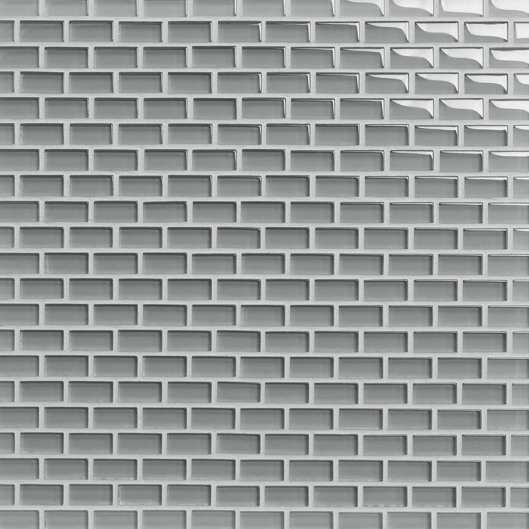 TOMEI: Haze 0.5"x1" Staggered Joint Field Mosaic (11.6"x11.5" | natural)