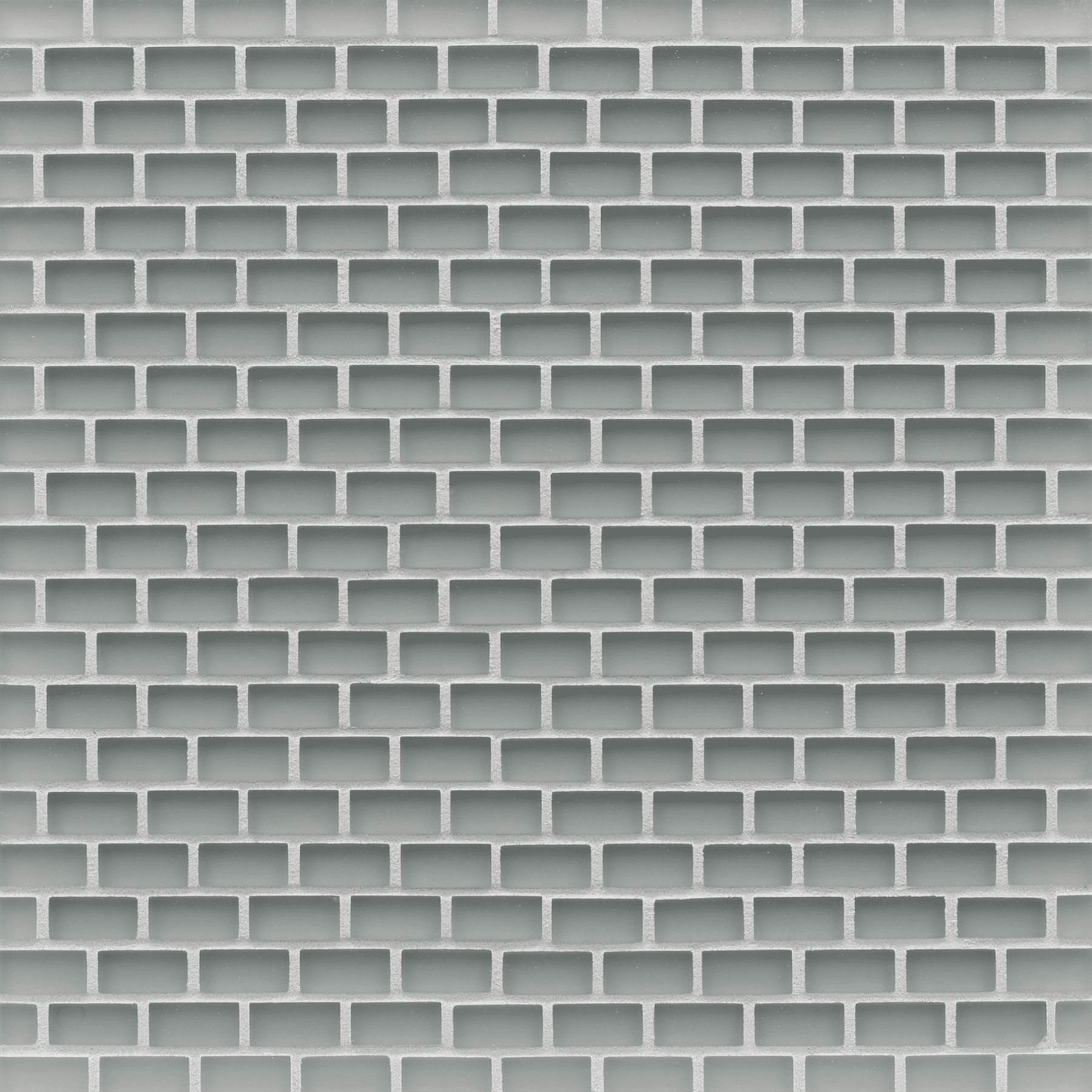 TOMEI: Haze 0.5"x1" Staggered Joint Field Mosaic (11.6"x11.5" | silk)