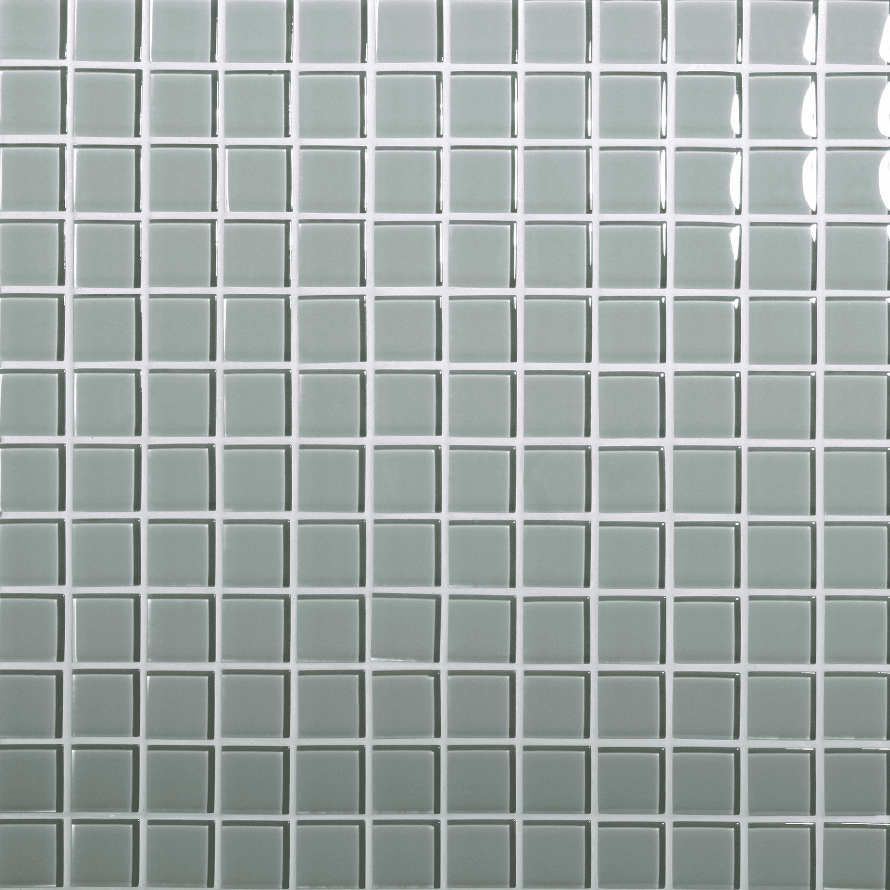TOMEI: Haze 1"x1" Straight Stack Field Mosaic (12.57"x12.57" | natural)