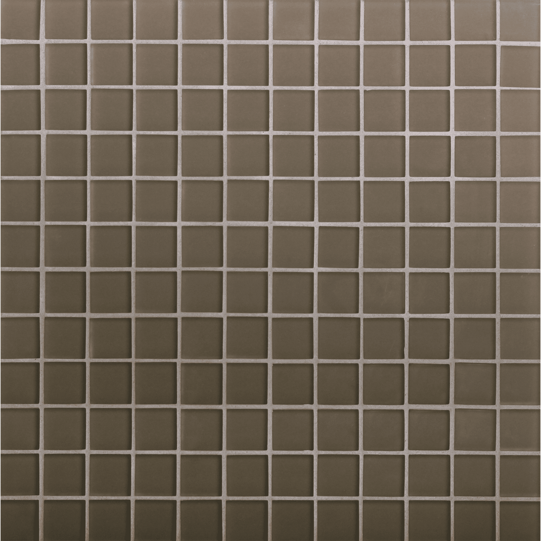 TOMEI: Mink 1"x1" Straight Stack Field Mosaic (12.57"x12.57" | silk)