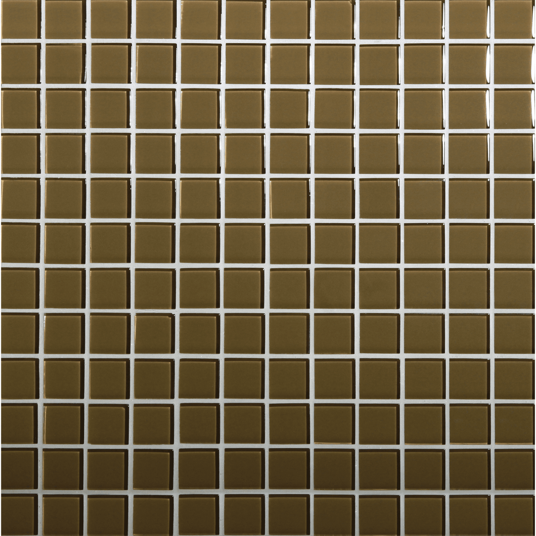 TOMEI: Safari 1"x1" Straight Stack Field Mosaic (12.57"x12.57" | natural)